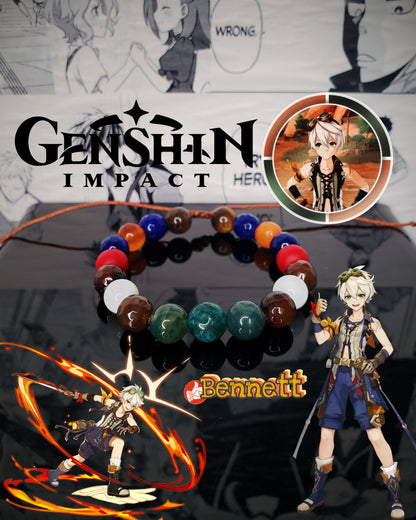 Pulseras Inspiradas En Personajes De Genshin Impact