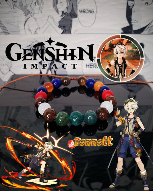 Pulseras Inspiradas En Personajes De Genshin Impact