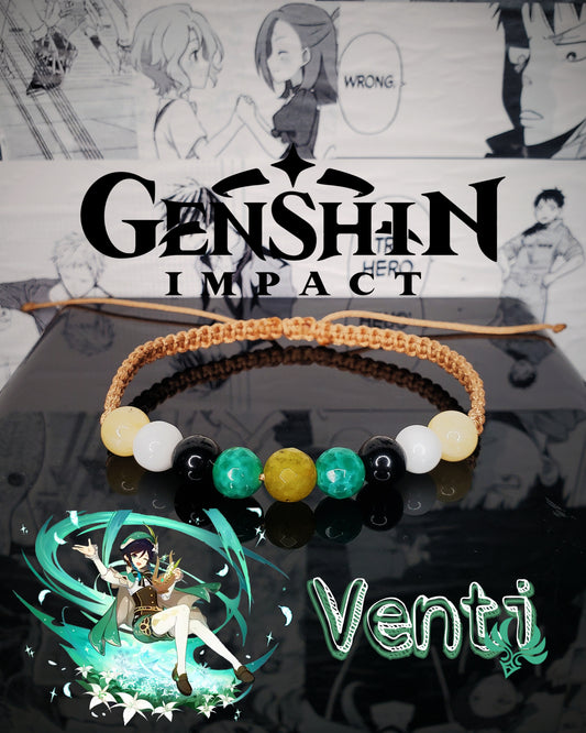 Tobilleras Inspiradas En Venti de Genshin Impact