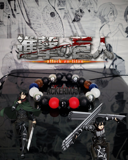 Pulseras Inspiradas En Personajes De Shingeki No Kyojin