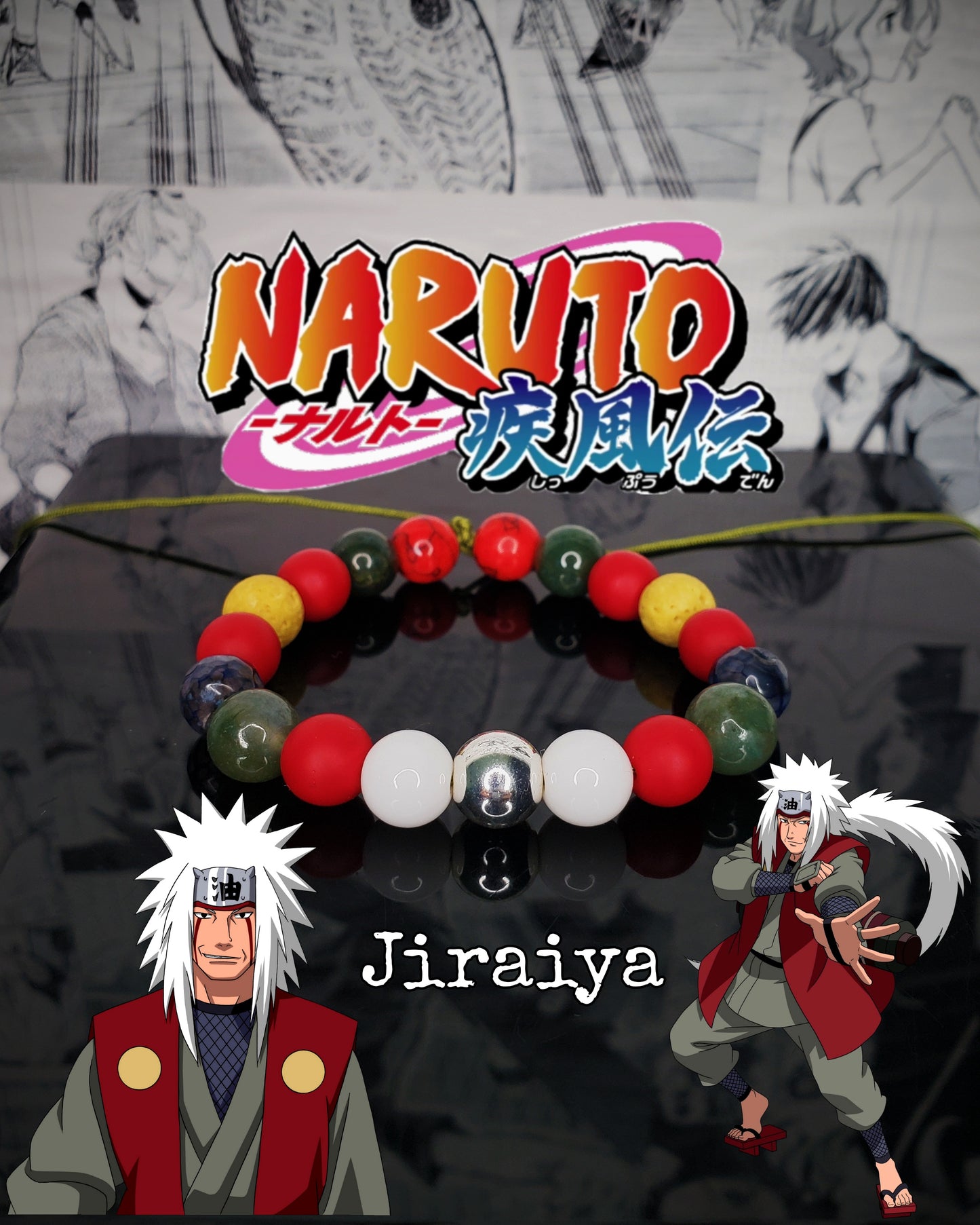 Pulseras Inspiradas En Personajes De Naruto y Boruto