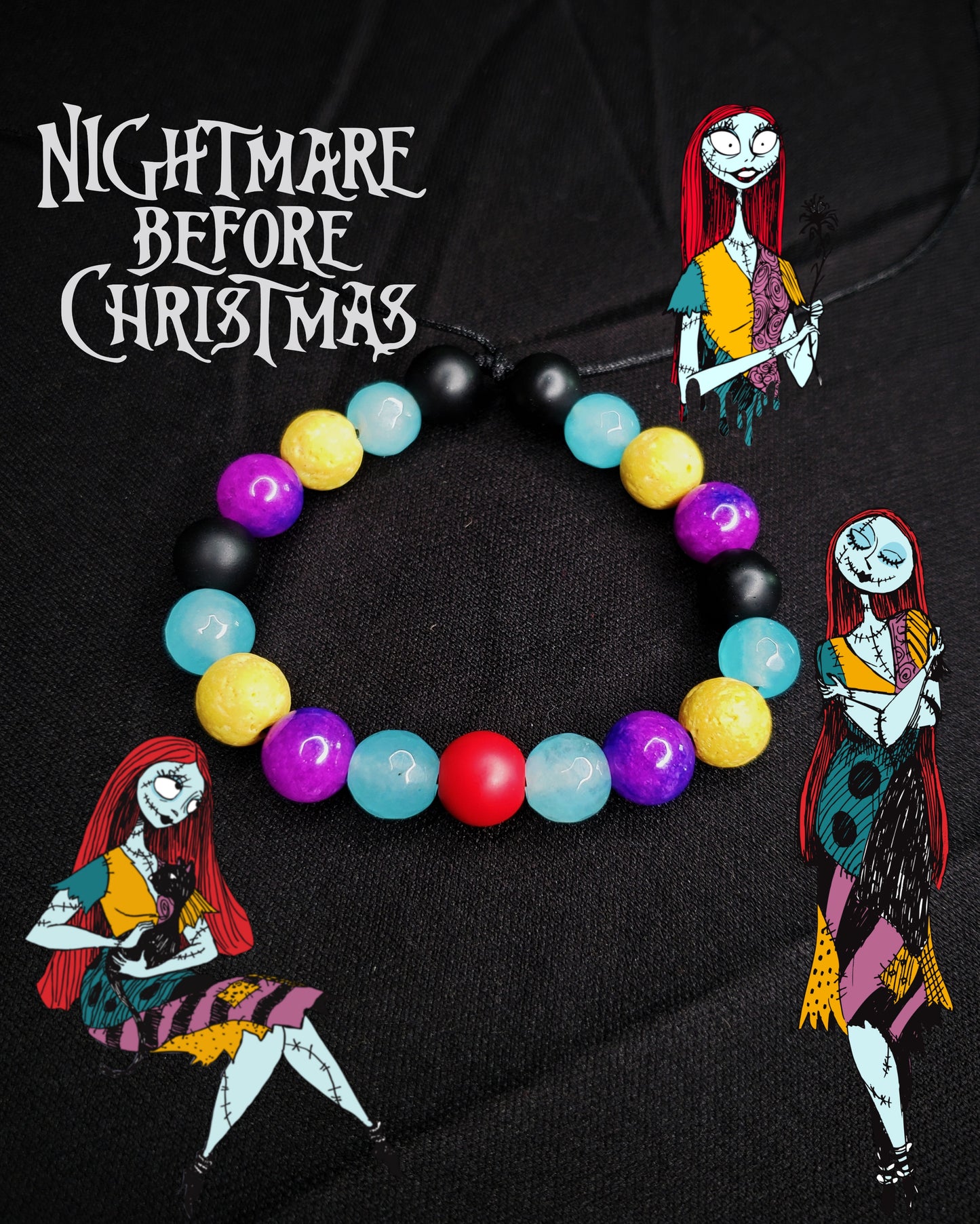 Pulseras Inspiradas En Personajes De El Extraño Mundo De Jack