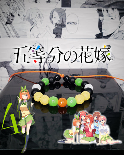 Pulseras Inspiradas En Personajes De Go-Tōbun no Hanayome
