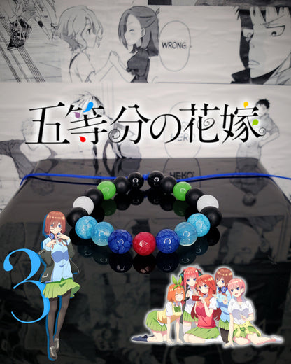 Pulseras Inspiradas En Personajes De Go-Tōbun no Hanayome