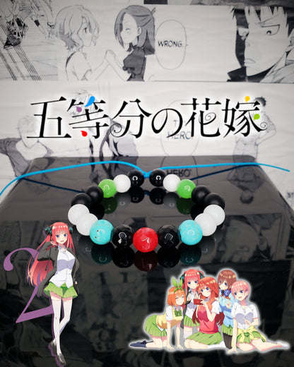 Pulseras Inspiradas En Personajes De Go-Tōbun no Hanayome