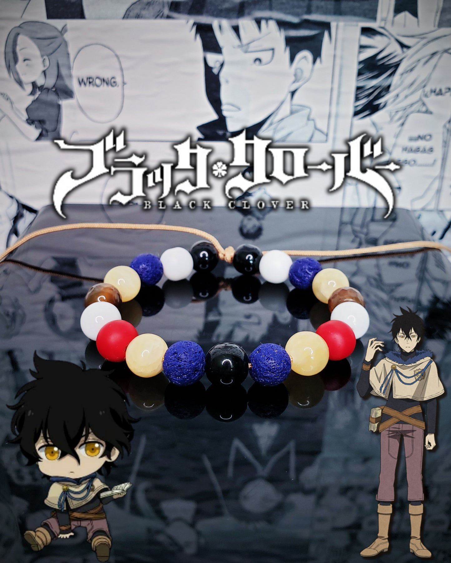 Pulseras Inspiradas En Personajes De Black Clover