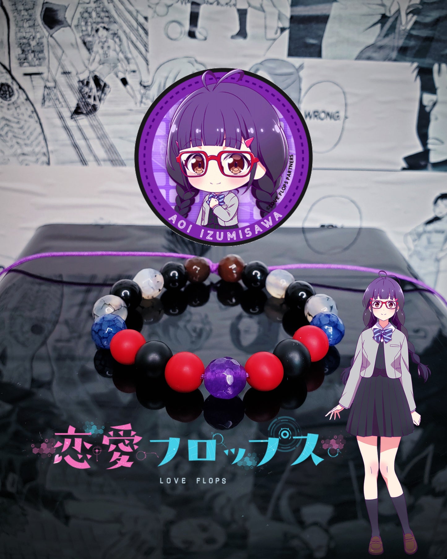 Pulseras Inspiradas En Personajes De Renai Flops