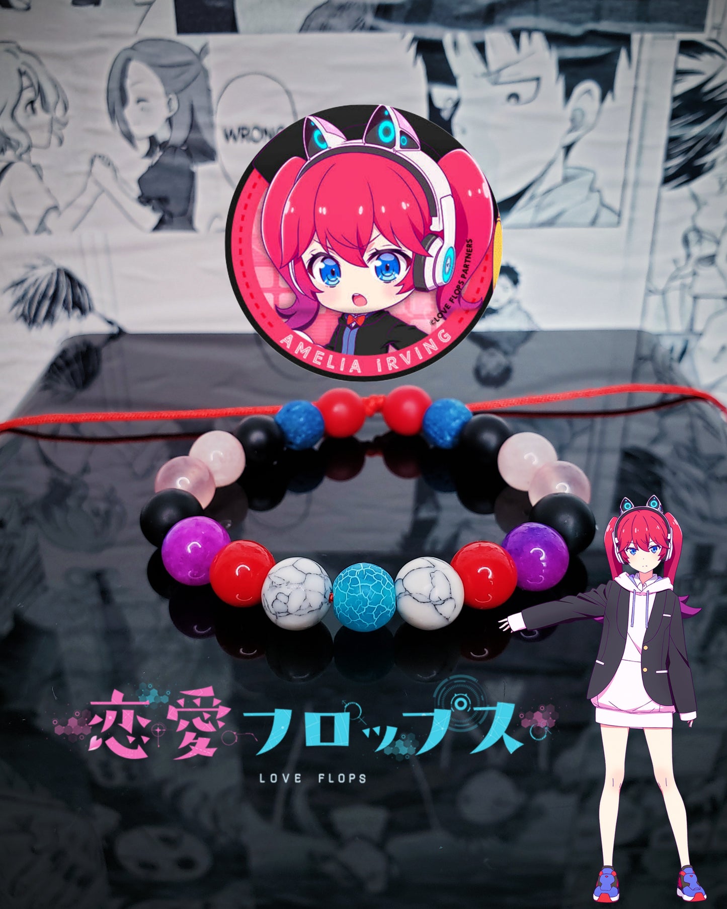 Pulseras Inspiradas En Personajes De Renai Flops