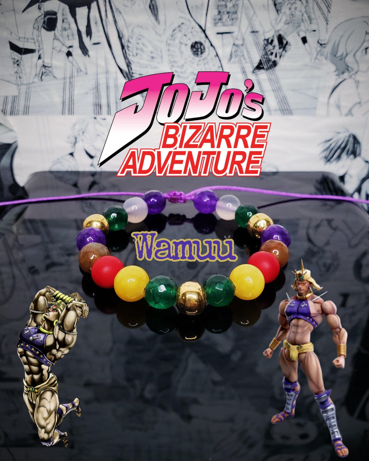 Pulseras Inspiradas En Personajes De JoJo's Bizarre Adventure