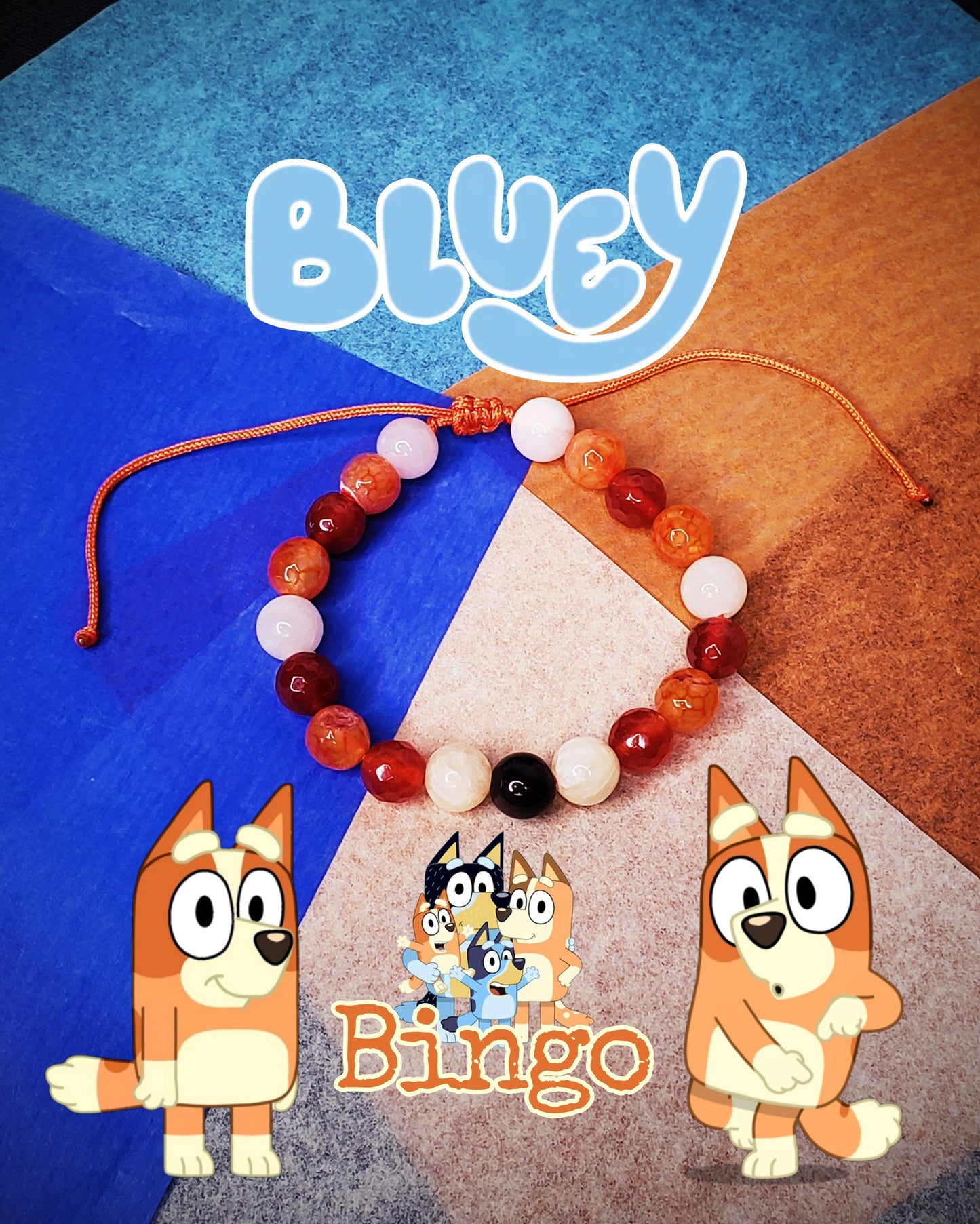 Pulseras Inspiradas En Personajes De Bluey