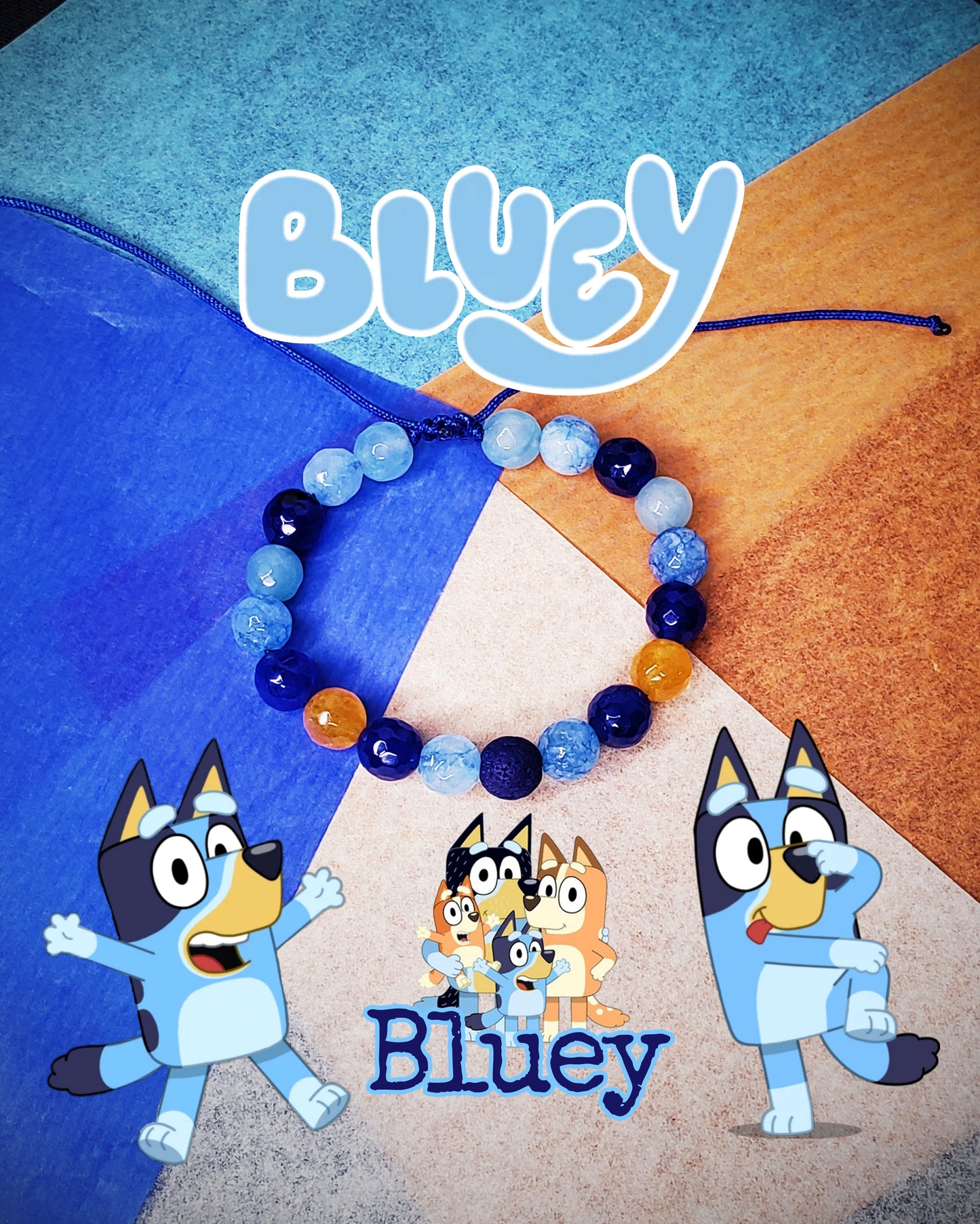 Pulseras Inspiradas En Personajes De Bluey