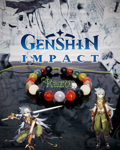 Pulseras Inspiradas En Personajes De Genshin Impact
