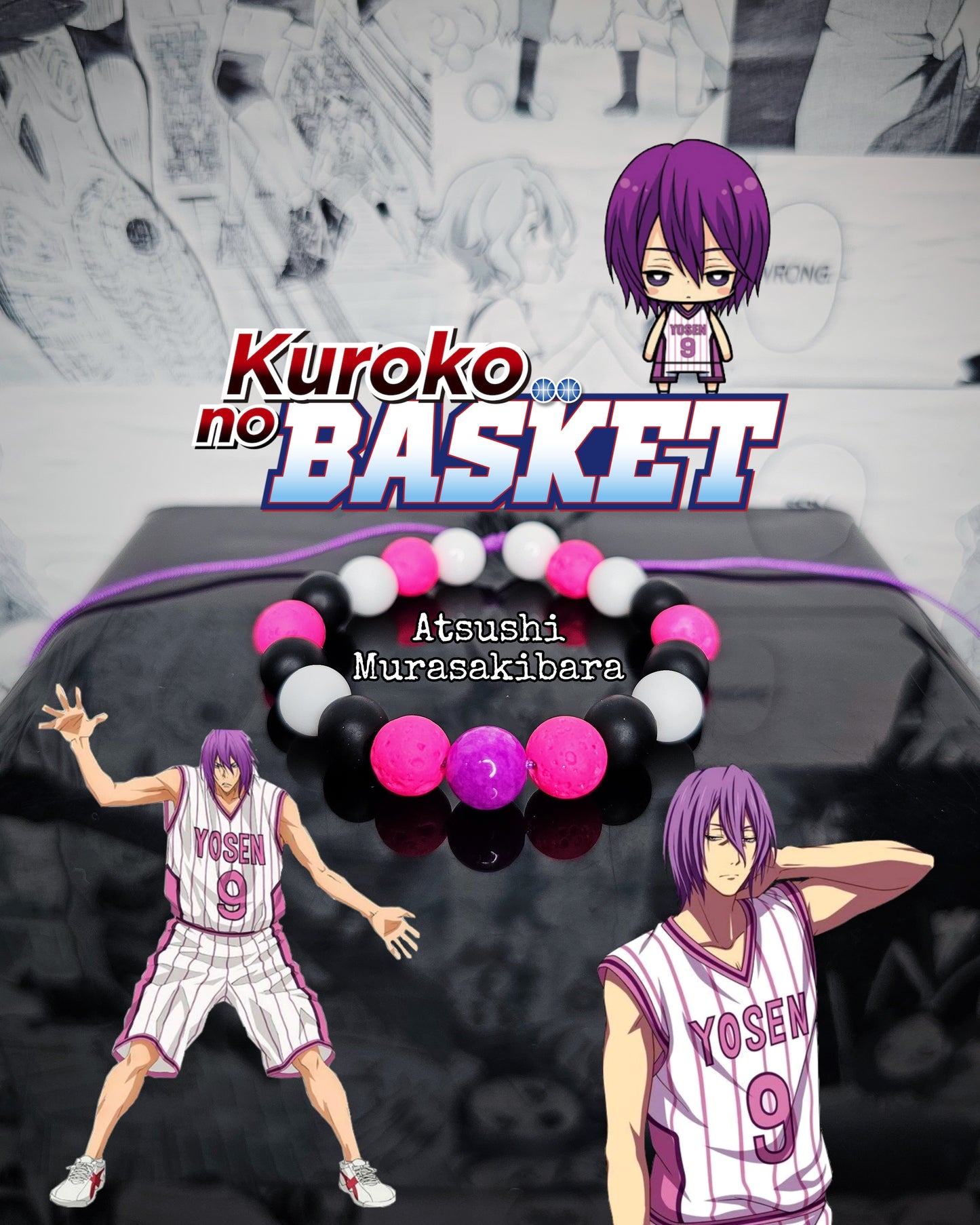 Pulseras Inspiradas En Personajes De Kuroko No Basket