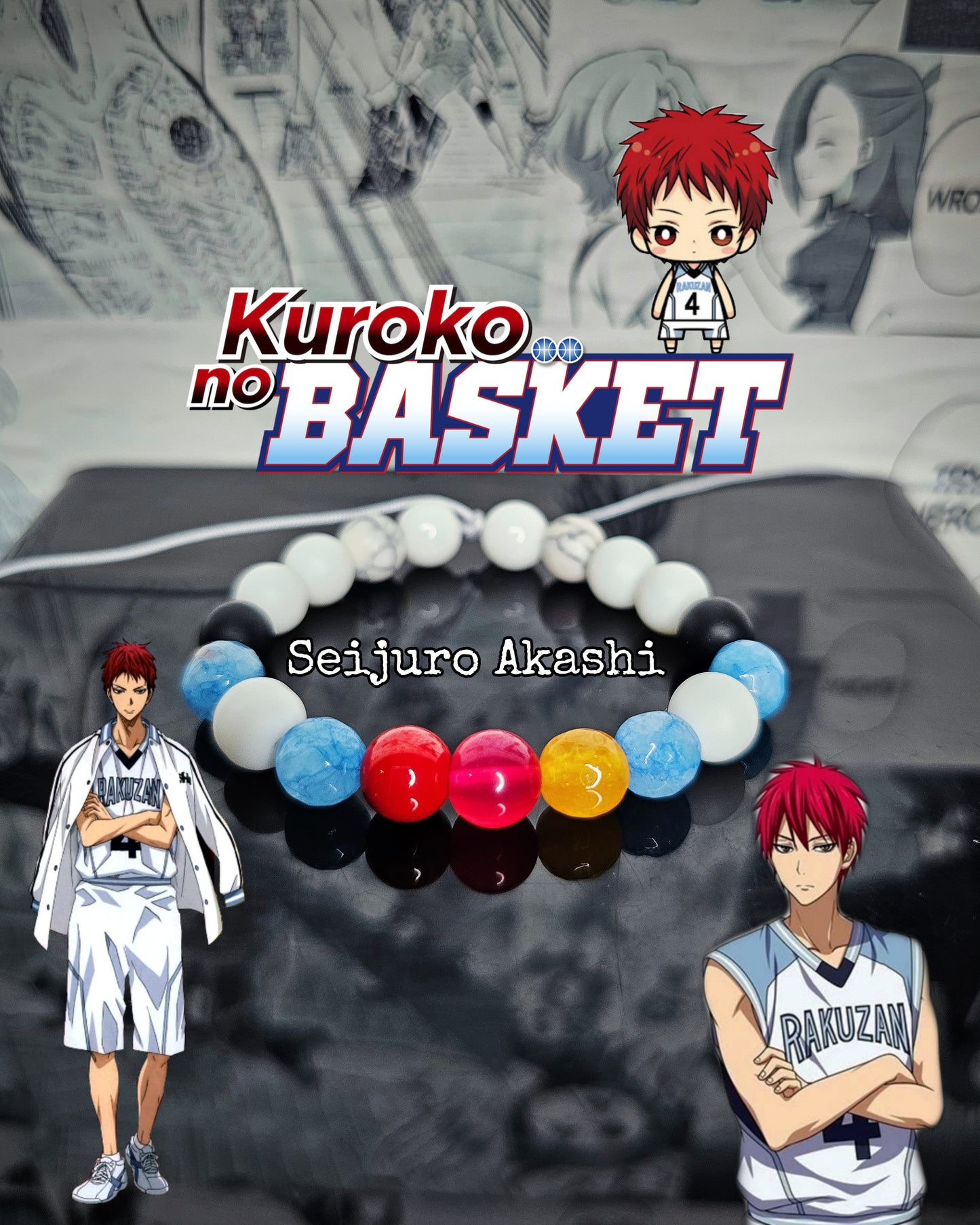 Pulseras Inspiradas En Personajes De Kuroko No Basket