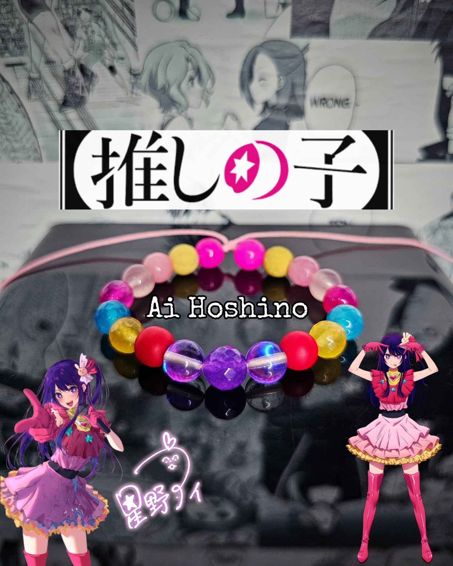 Pulseras Inspiradas En Personajes De Oshi No Ko