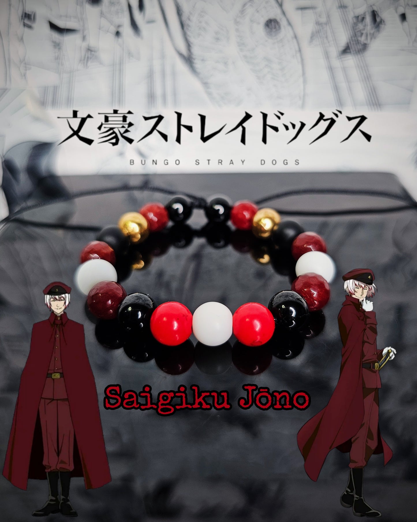 Pulseras Inspiradas En Personajes De Bungou Stray Dogs