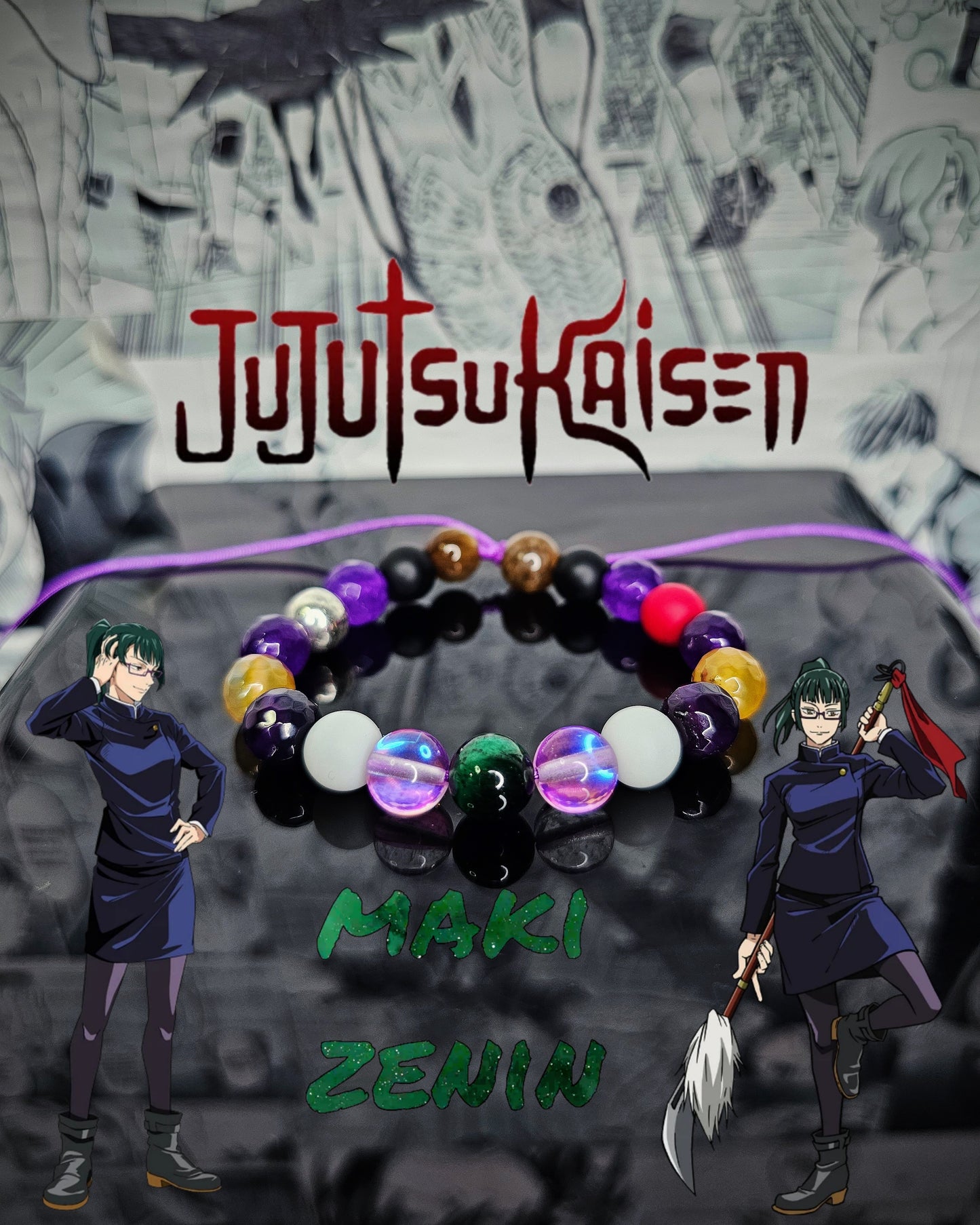 Pulseras Inspiradas En Personajes De Jujutsu Kaisen