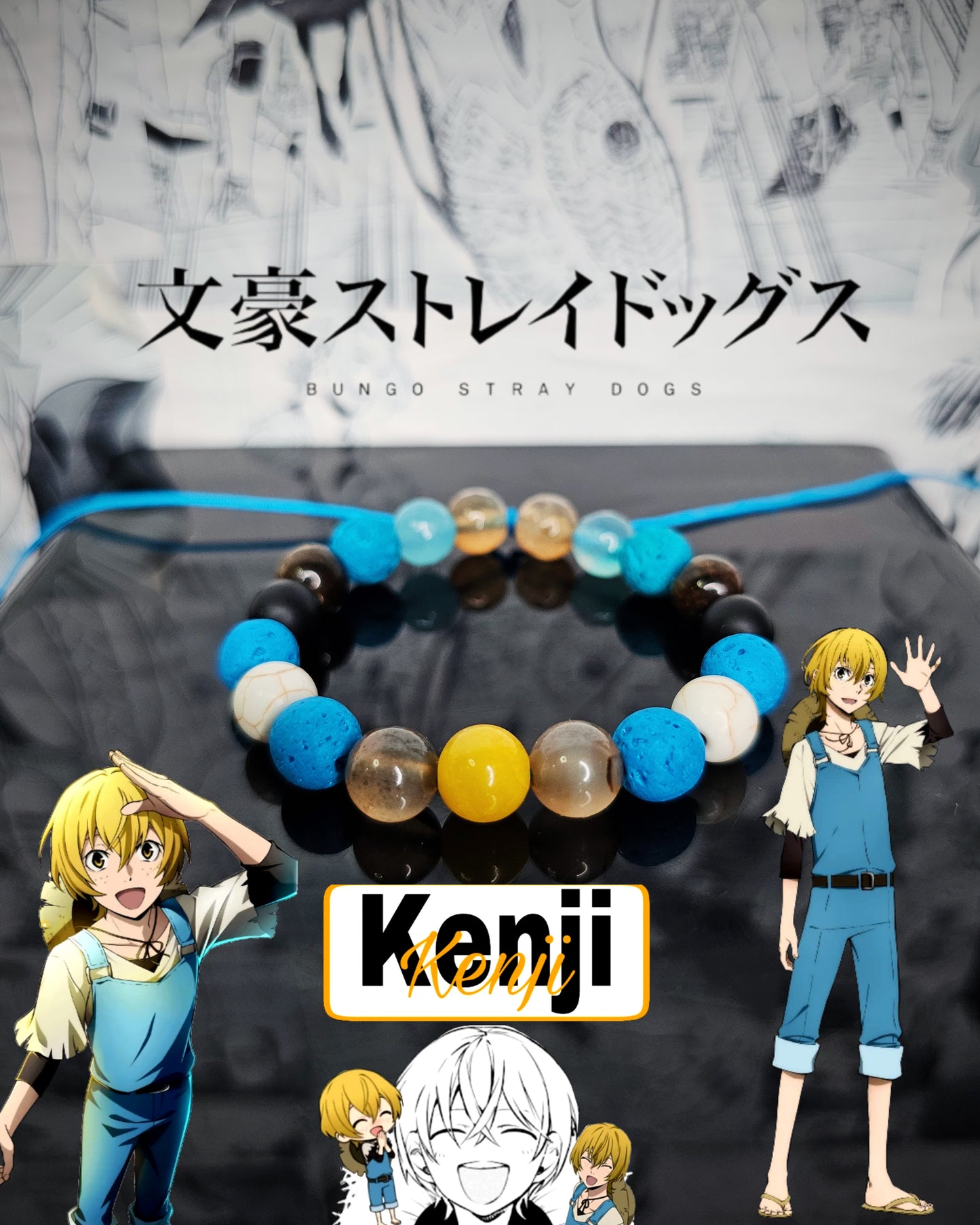 Pulseras Inspiradas En Personajes De Bungou Stray Dogs