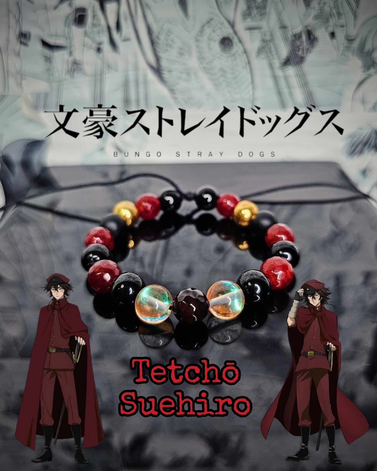 Pulseras Inspiradas En Personajes De Bungou Stray Dogs