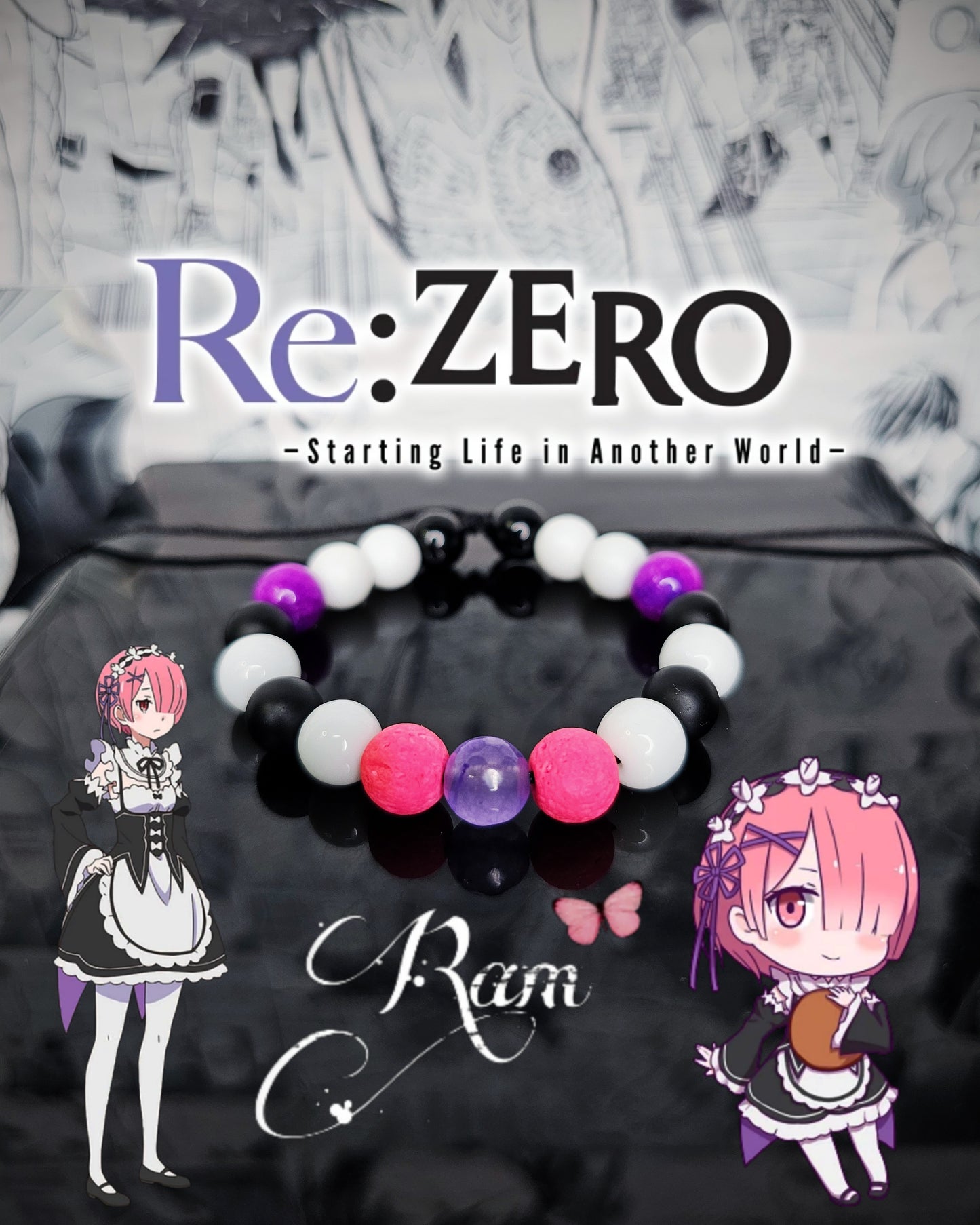 Pulseras Inspiradas En Personajes De Re:Zero