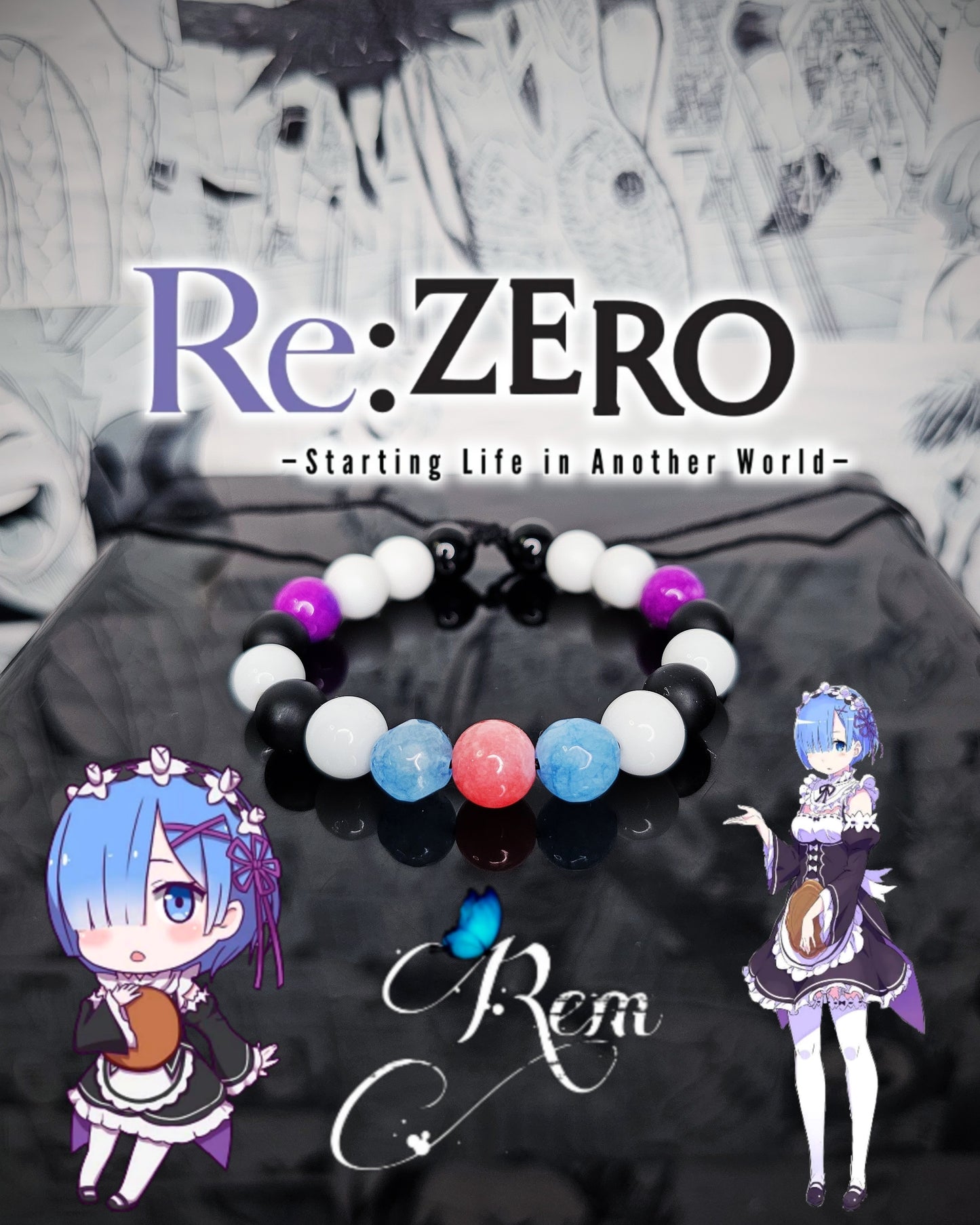 Pulseras Inspiradas En Personajes De Re:Zero