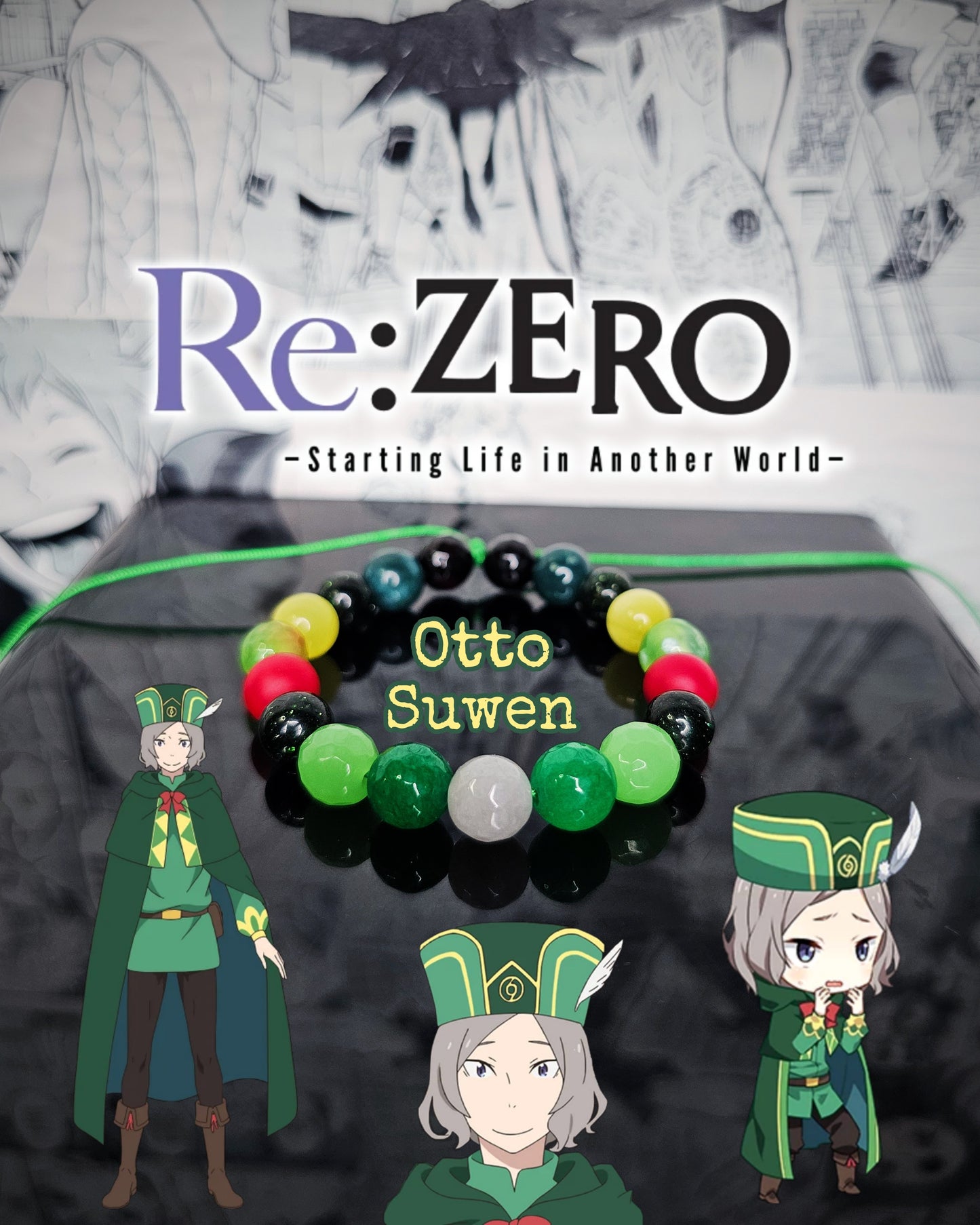 Pulseras Inspiradas En Personajes De Re:Zero