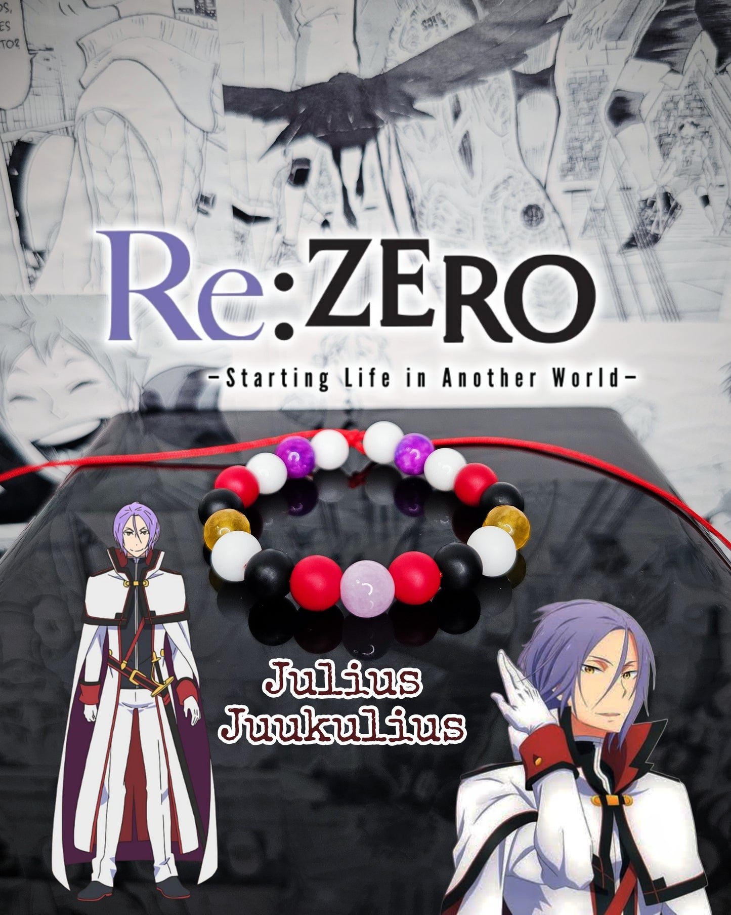 Pulseras Inspiradas En Personajes De Re:Zero