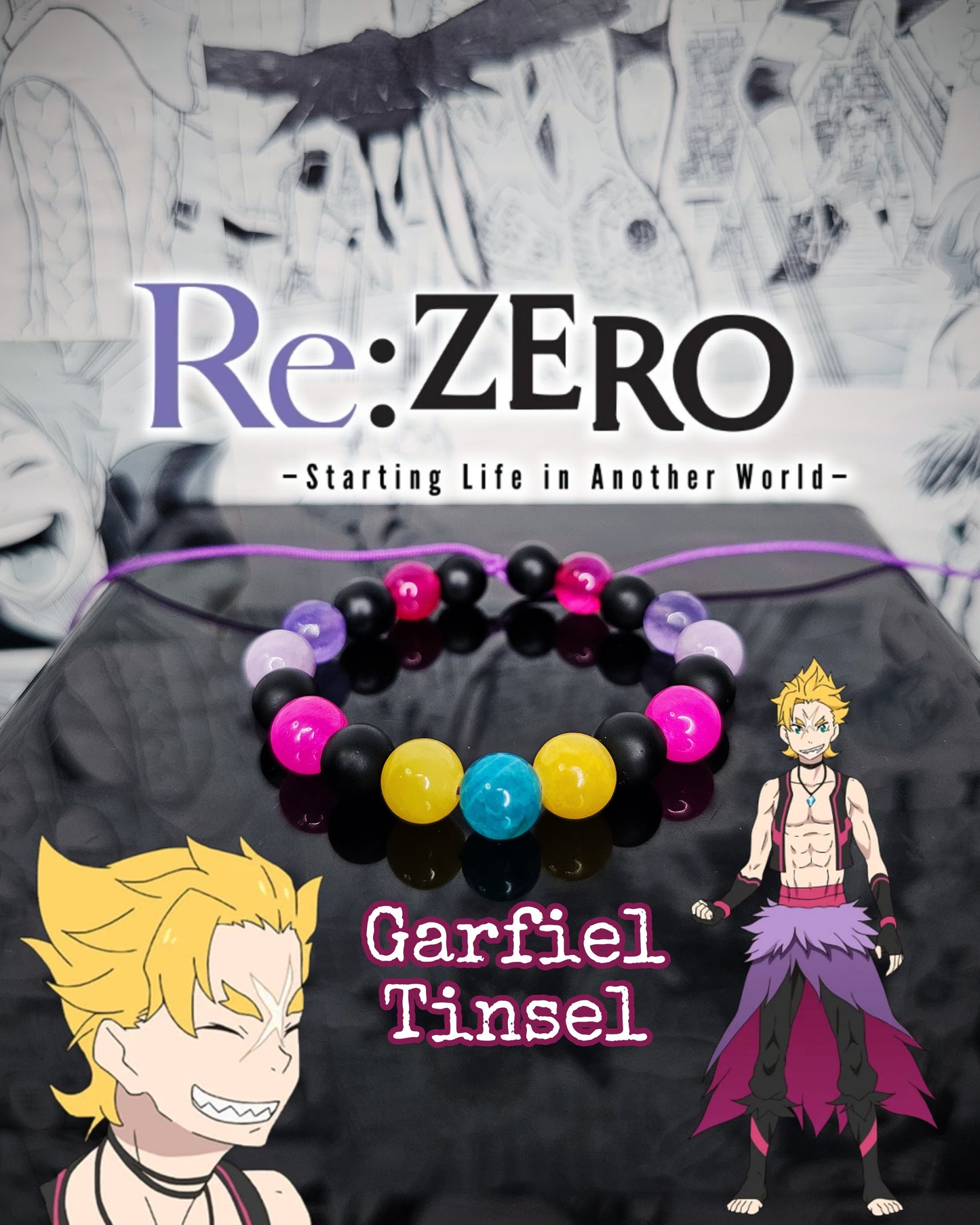 Pulseras Inspiradas En Personajes De Re:Zero