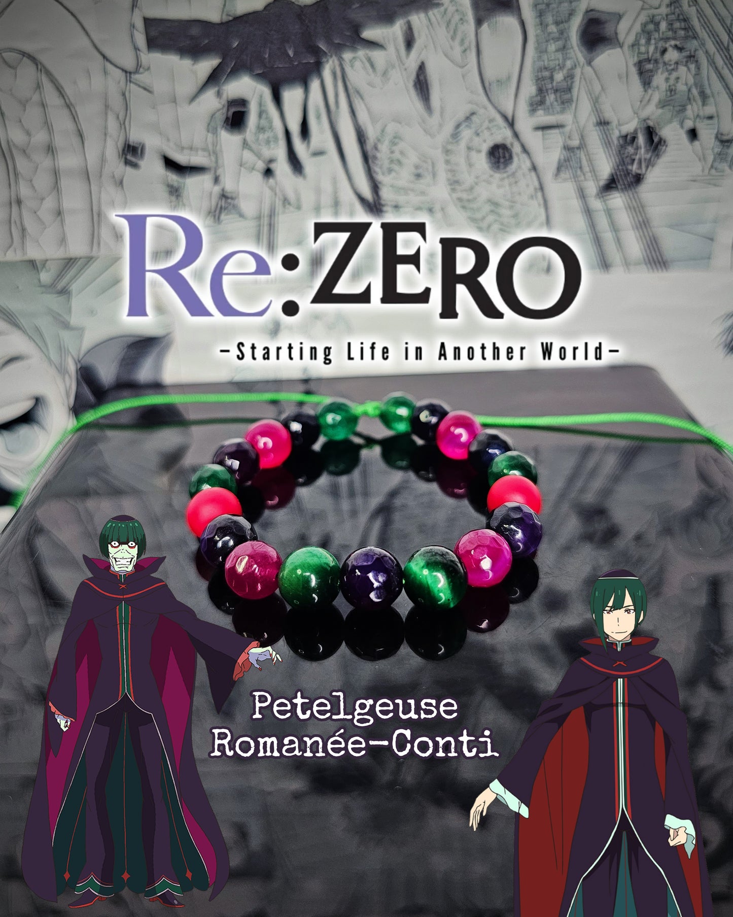 Pulseras Inspiradas En Personajes De Re:Zero