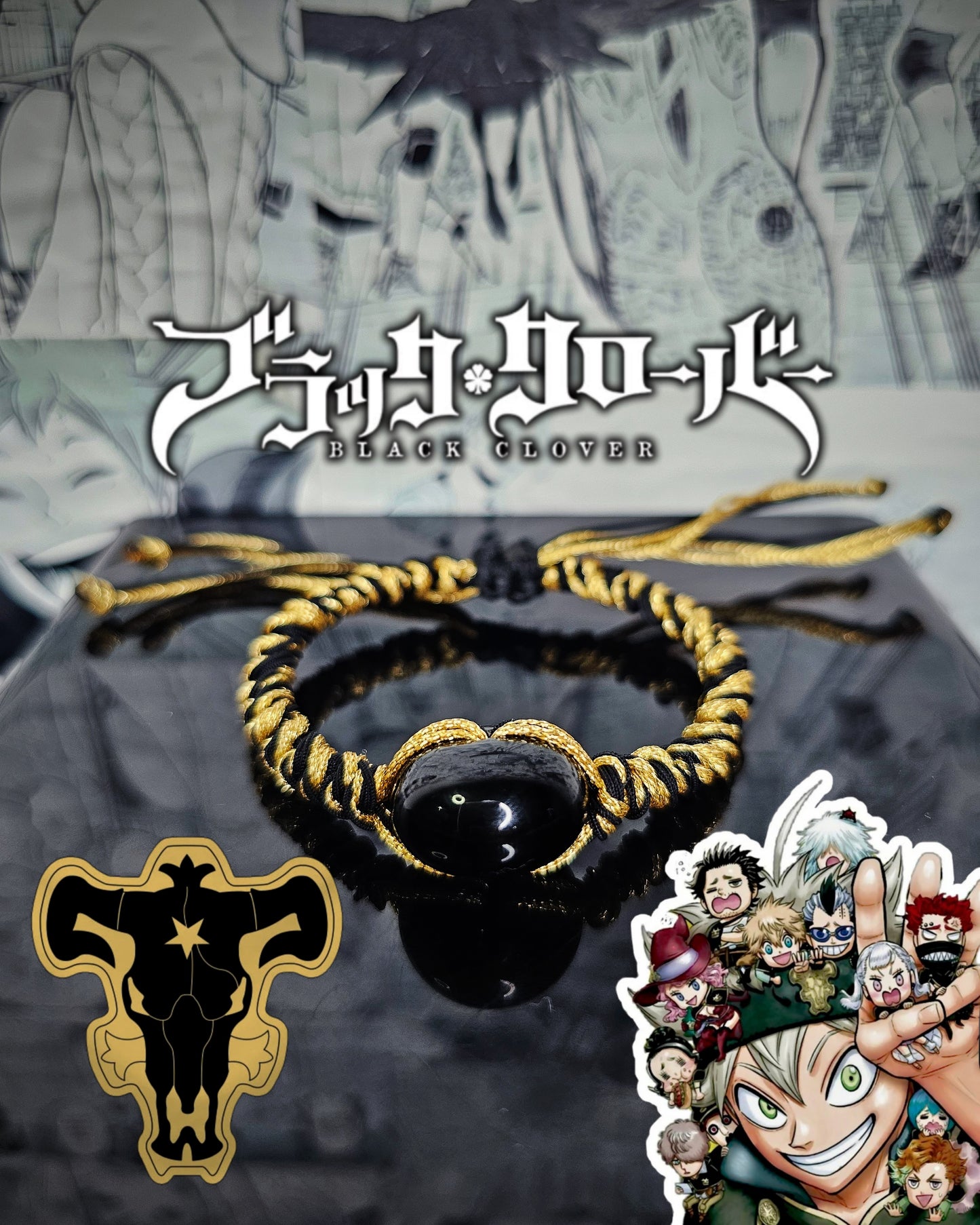 Pulseras Inspiradas En Personajes De Black Clover