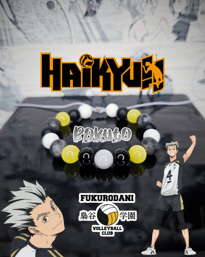 Pulseras Inspiradas En Personajes De Haikyu!!