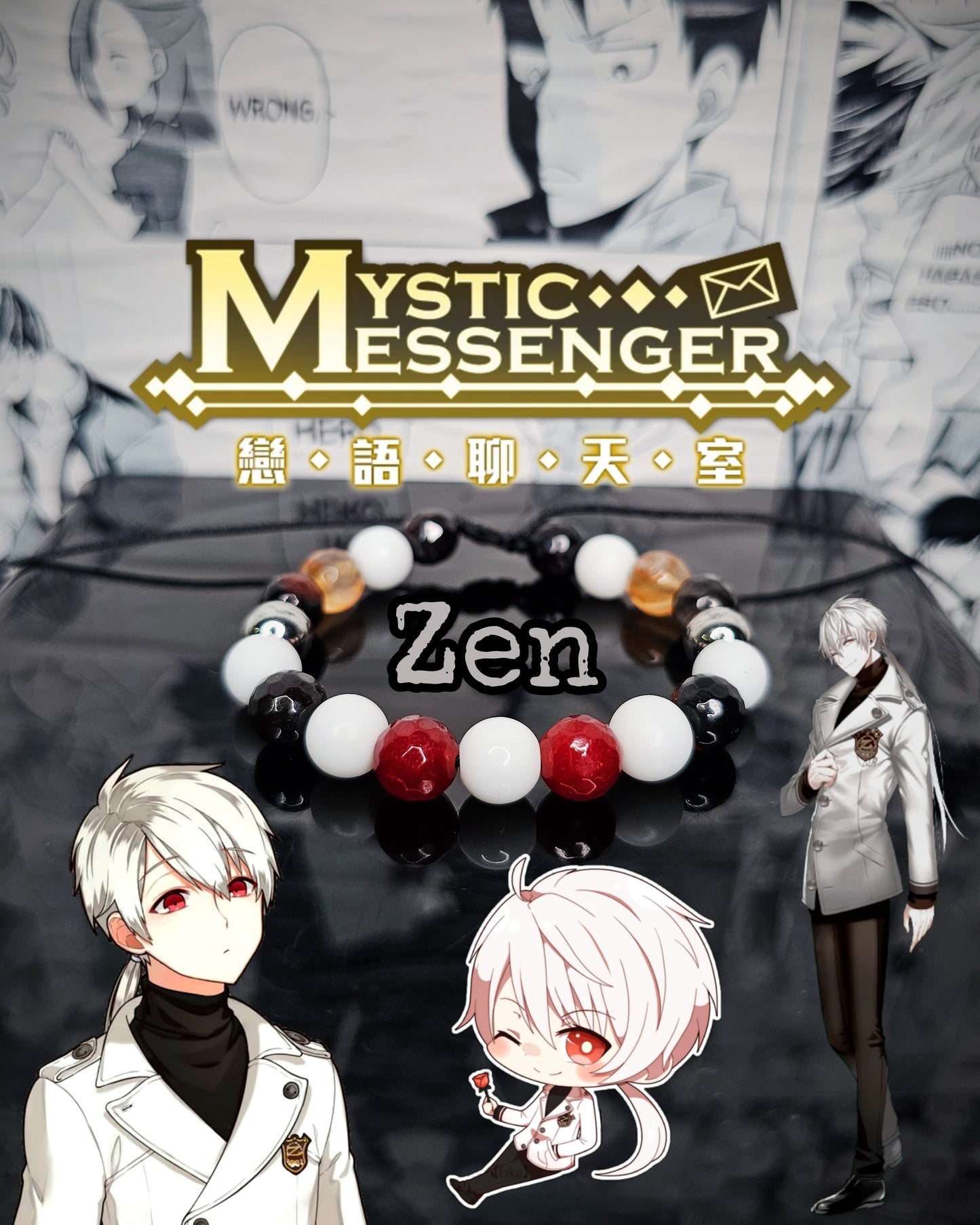 Pulseras Inspiradas En Personajes De Mystic Messenger