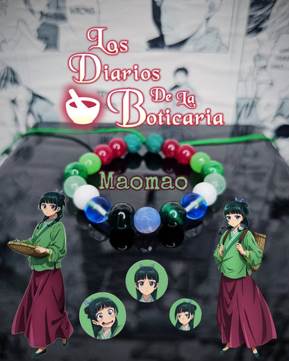 Pulseras Inspiradas En Personajes De Kusuriya No Horigoto