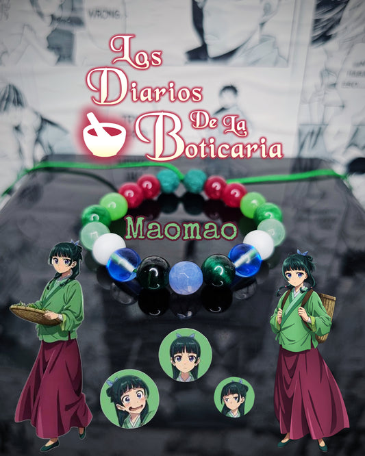 Pulseras Inspiradas En Personajes De Kusuriya No Horigoto