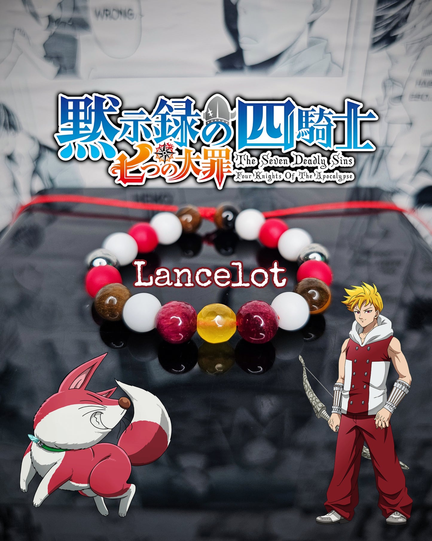 Pulseras Inspiradas En Personajes De Nanatsu No Taizai