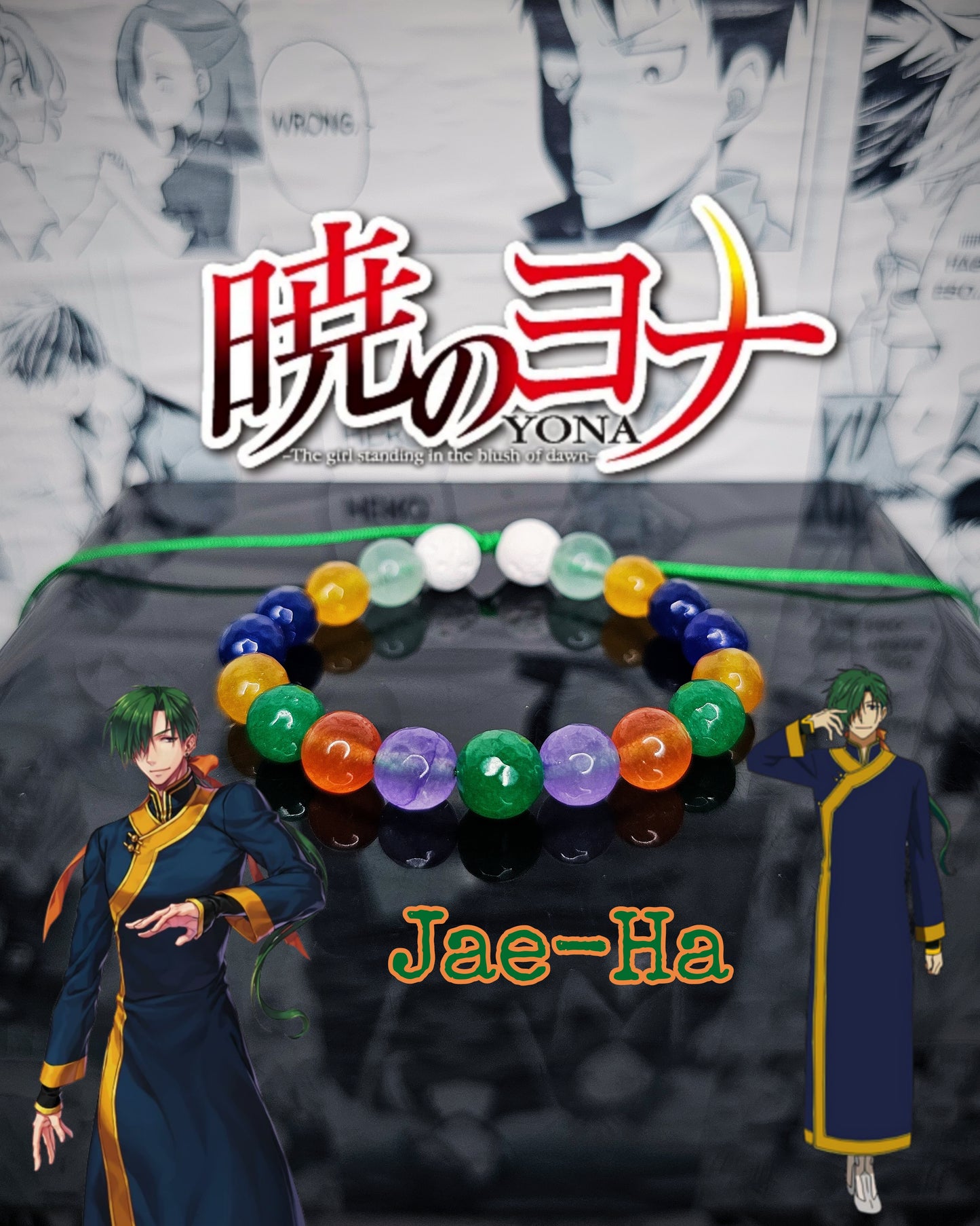 Pulseras Inspiradas En Personajes De Akatsuki No Yona