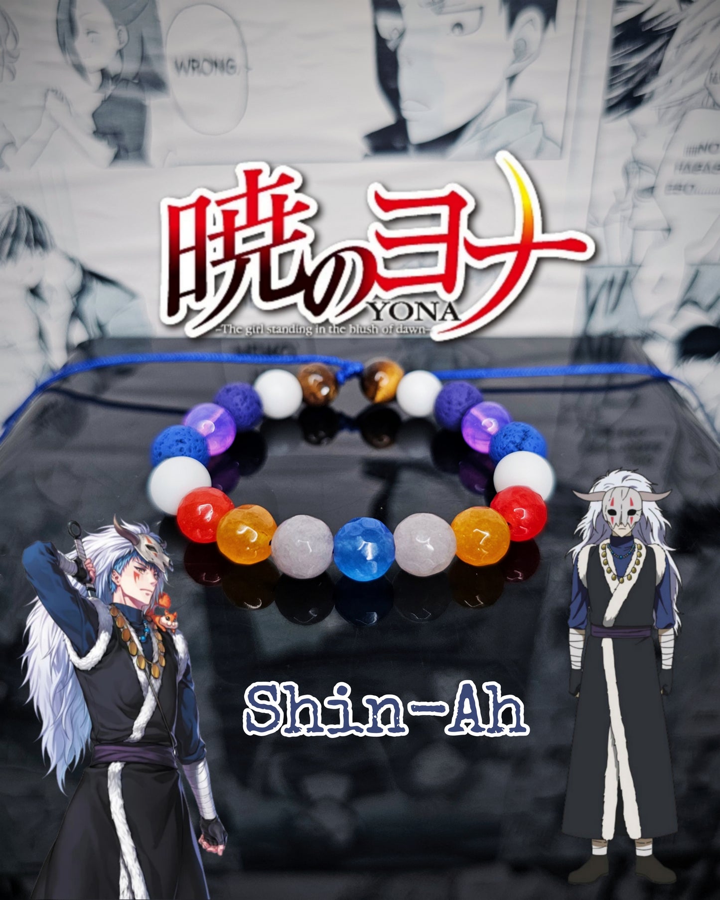 Pulseras Inspiradas En Personajes De Akatsuki No Yona