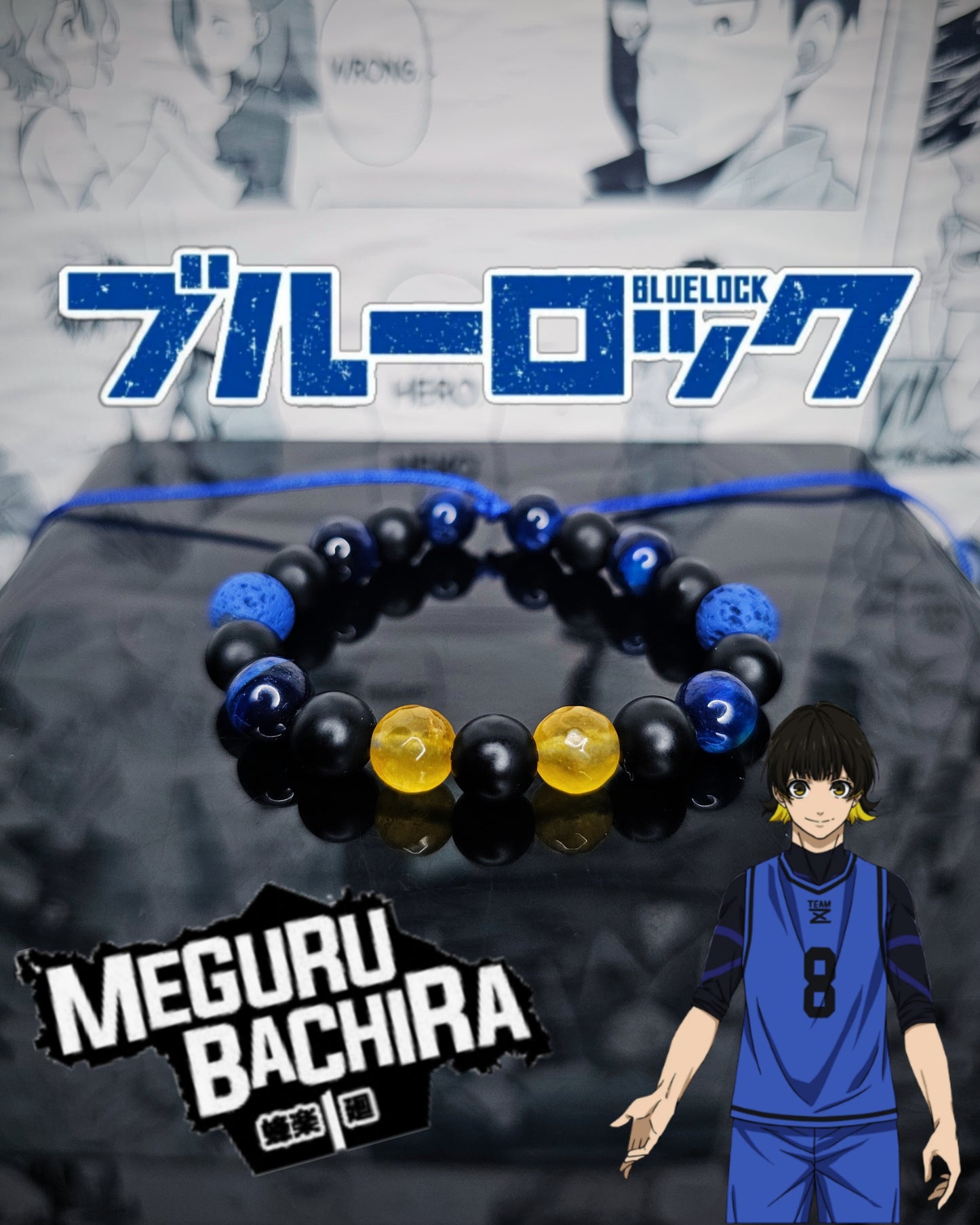 Pulseras Inspiradas En Personajes De Blue Lock