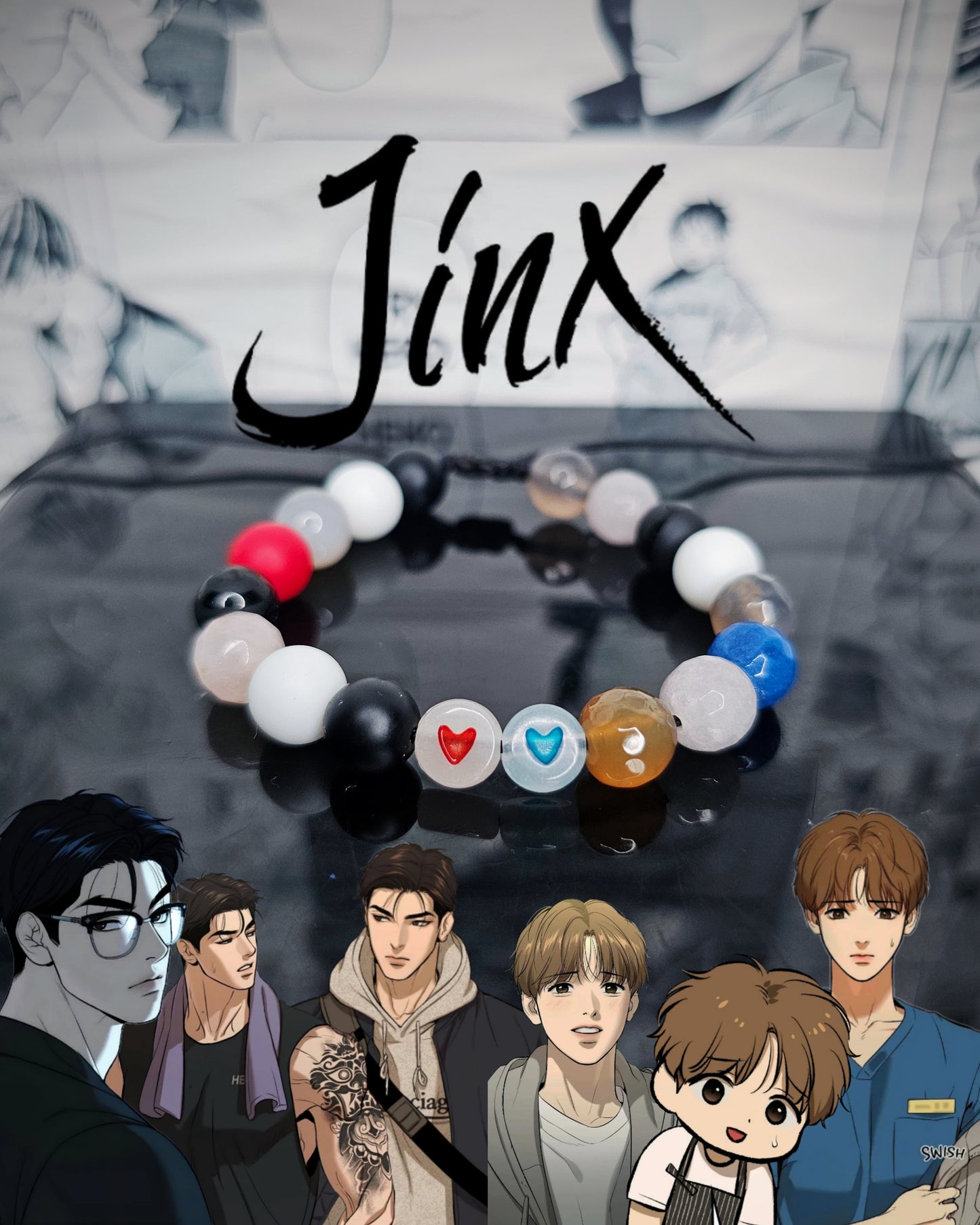 Pulseras Inspiradas En Personajes De Boys Love (BL)