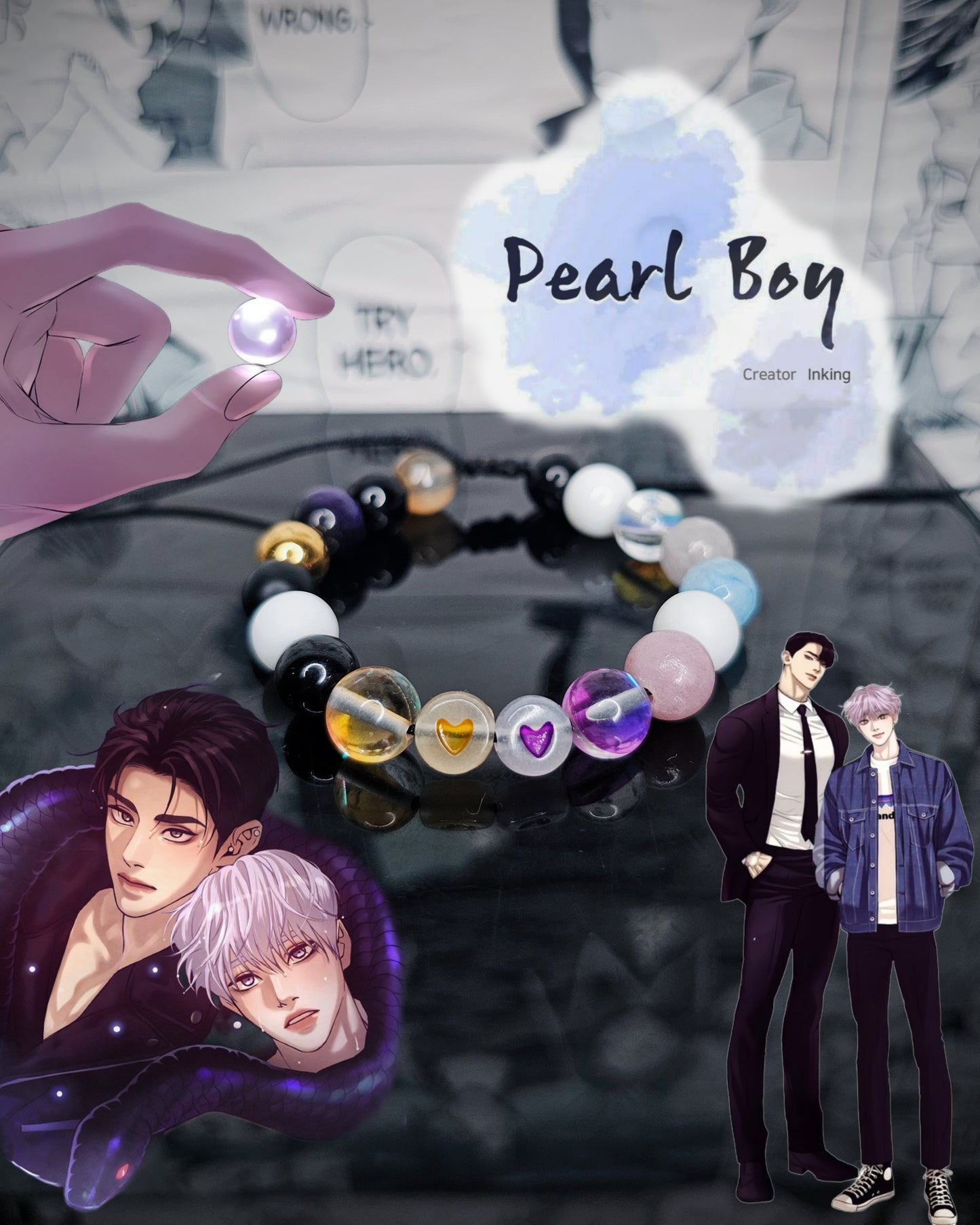 Pulseras Inspiradas En Personajes De Boys Love (BL)