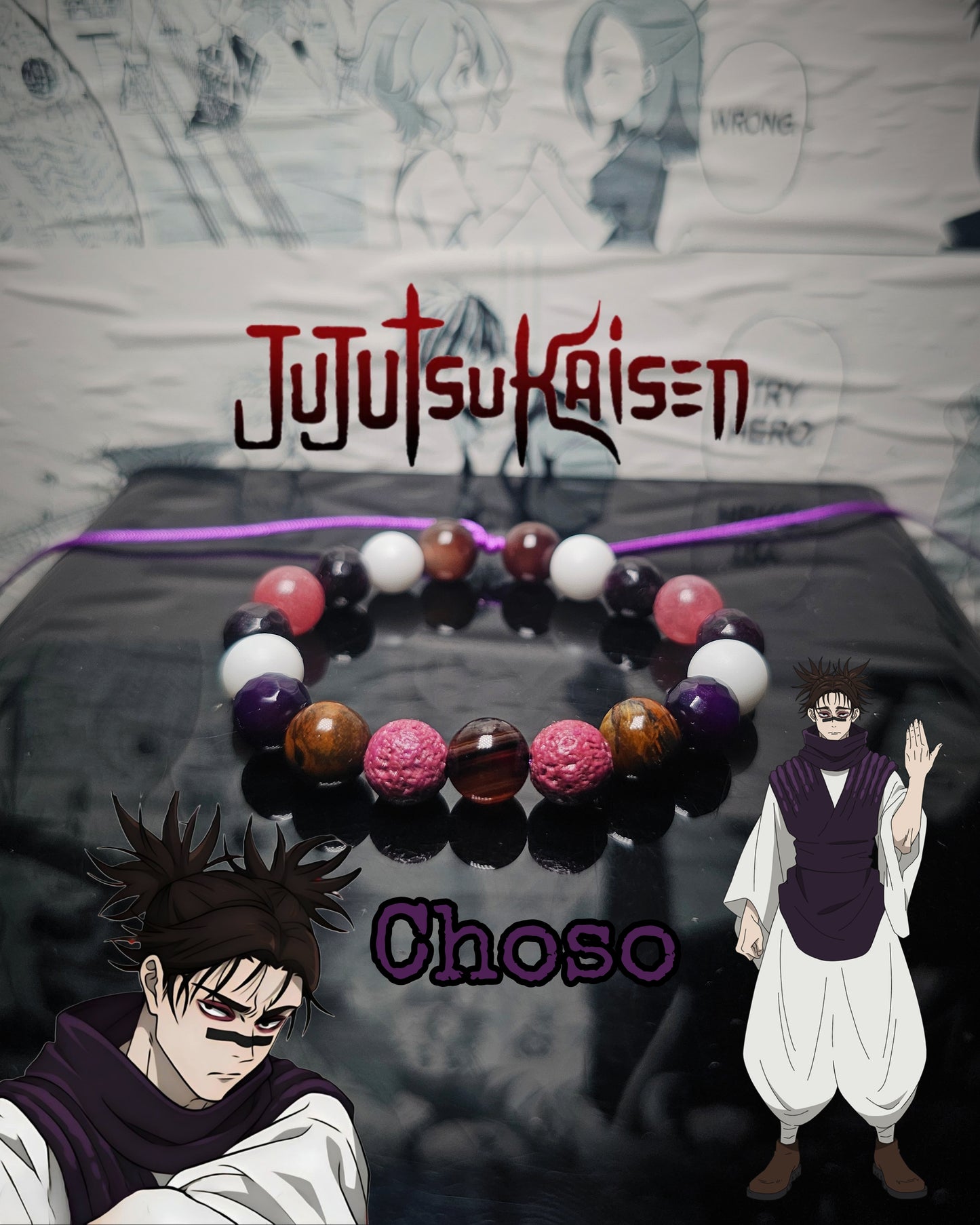 Pulseras Inspiradas En Personajes De Jujutsu Kaisen