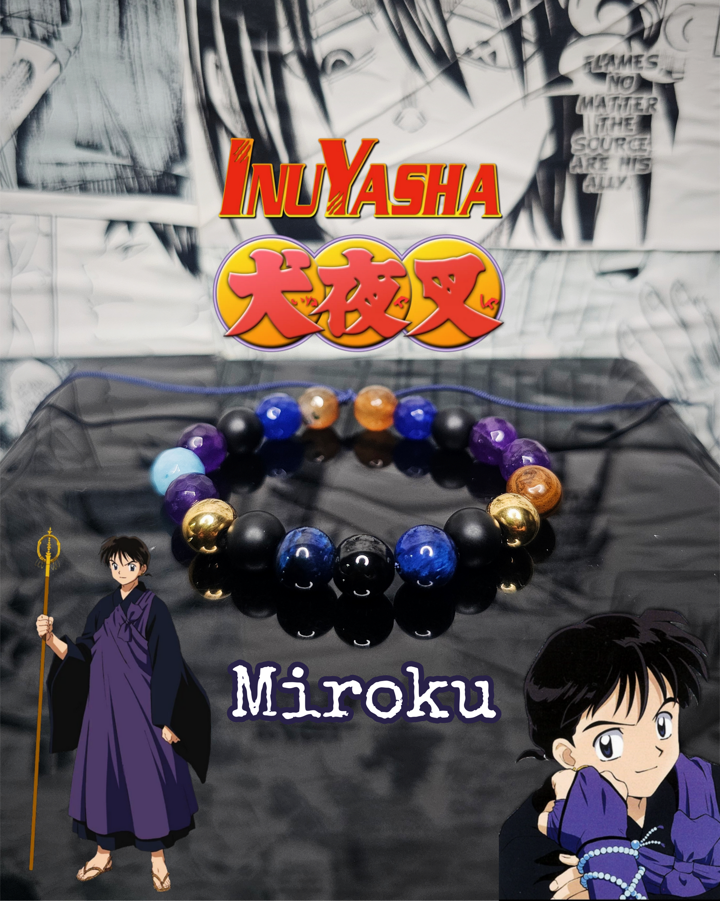 Pulseras Inspiradas En Personajes De Inuyasha