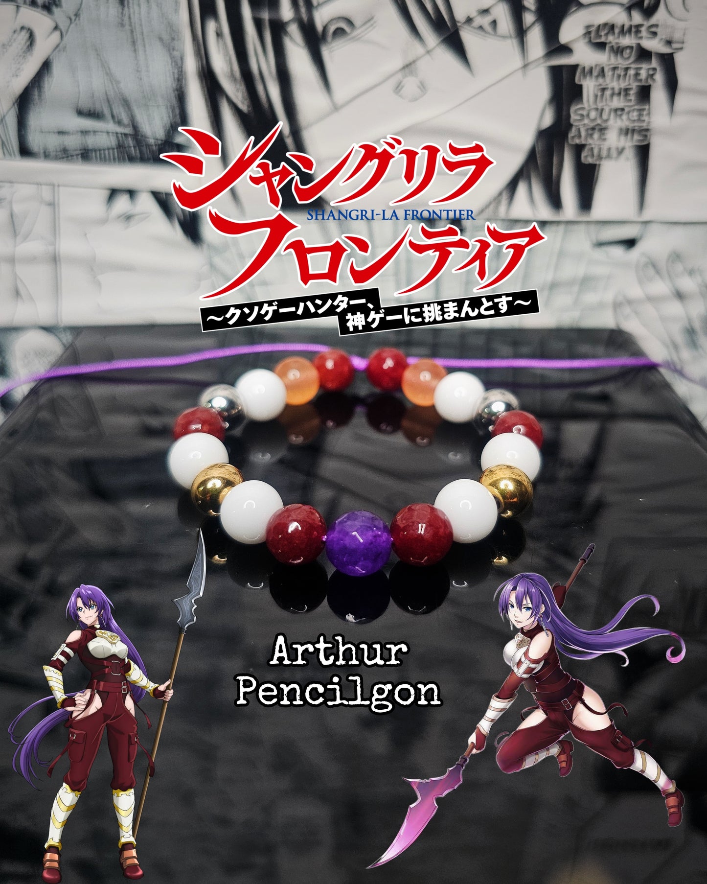 Pulseras Inspiradas En Personajes De Shangri-La Frontier