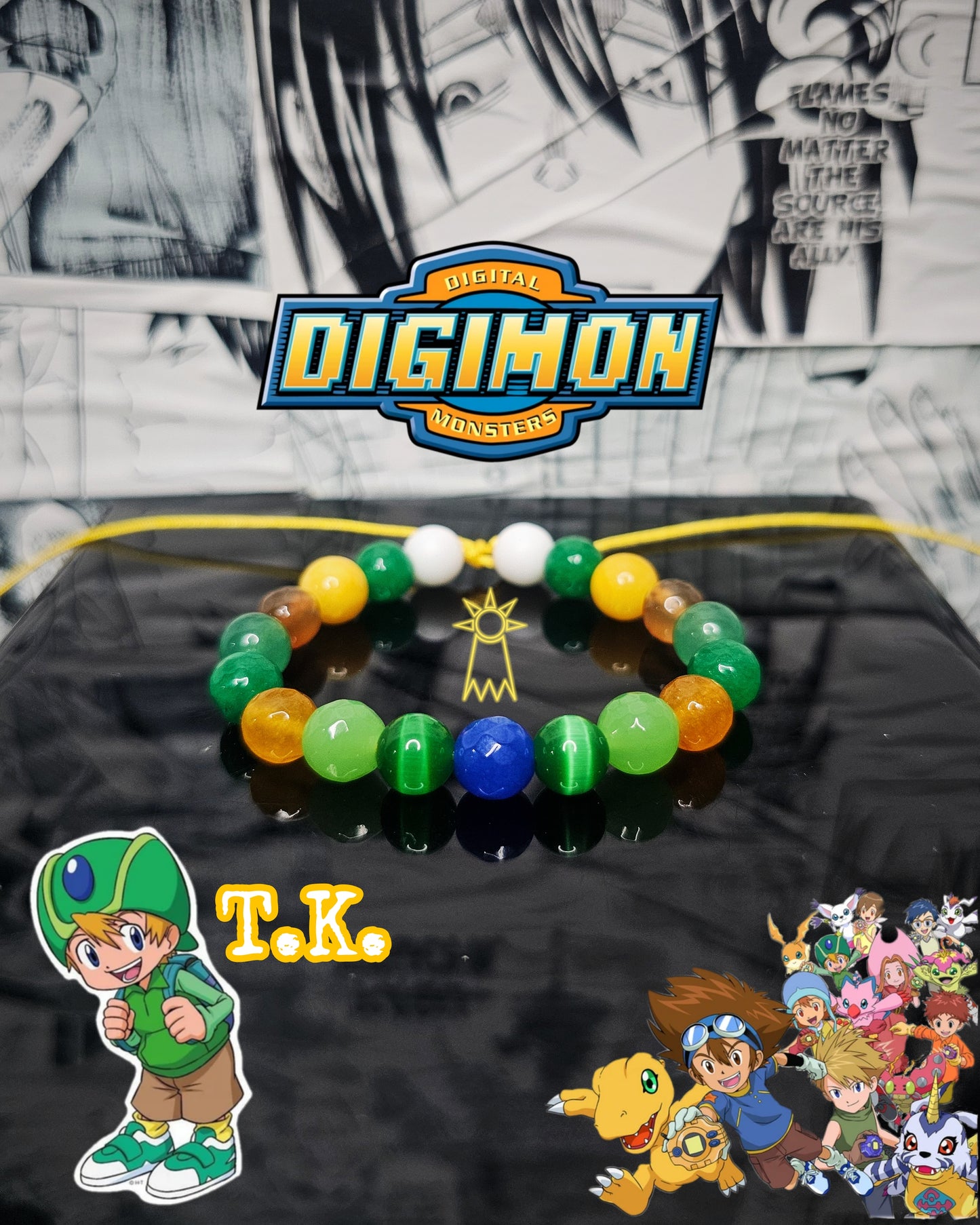 Pulseras Inspiradas En Personajes De Digimon