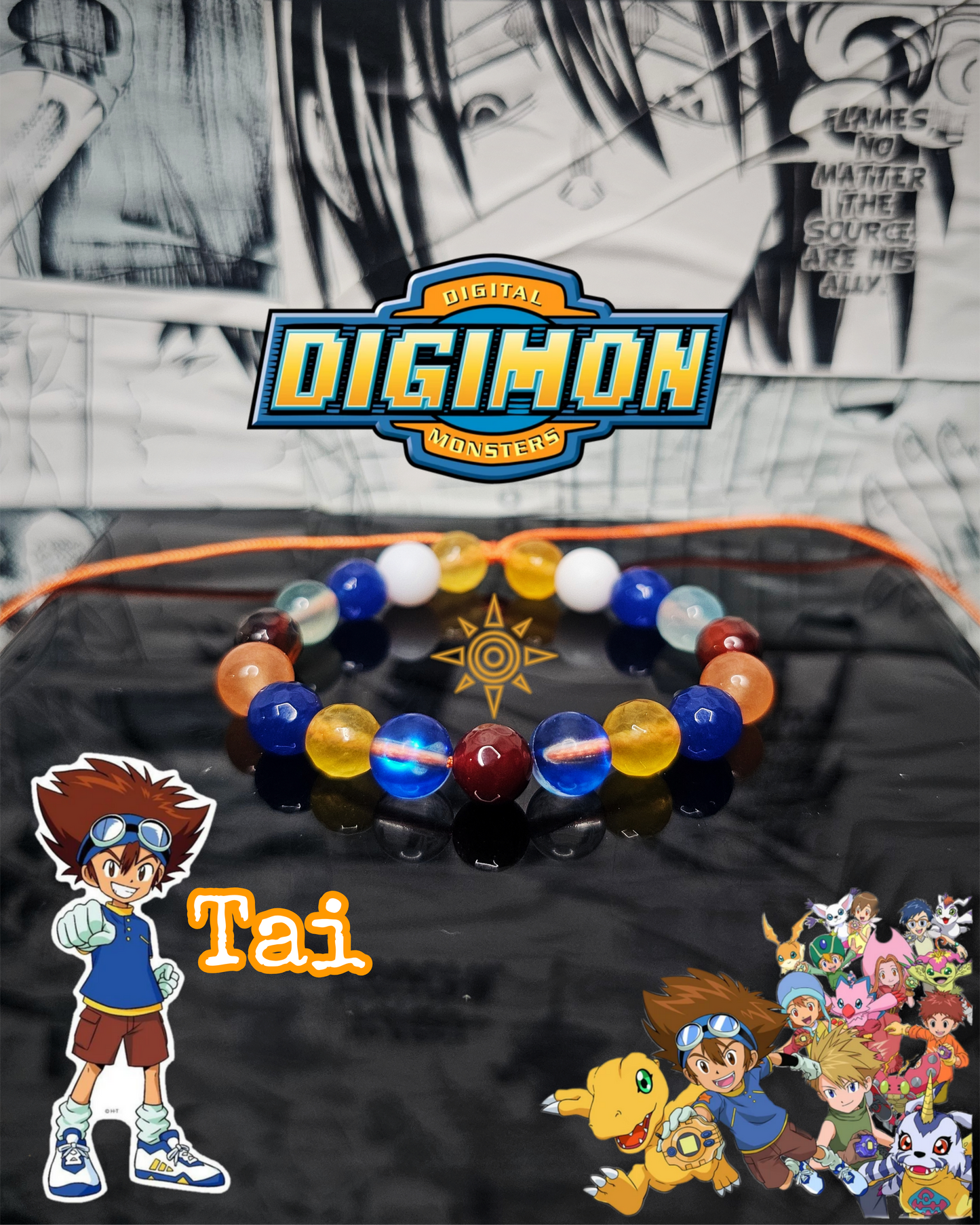 Pulseras Inspiradas En Personajes De Digimon