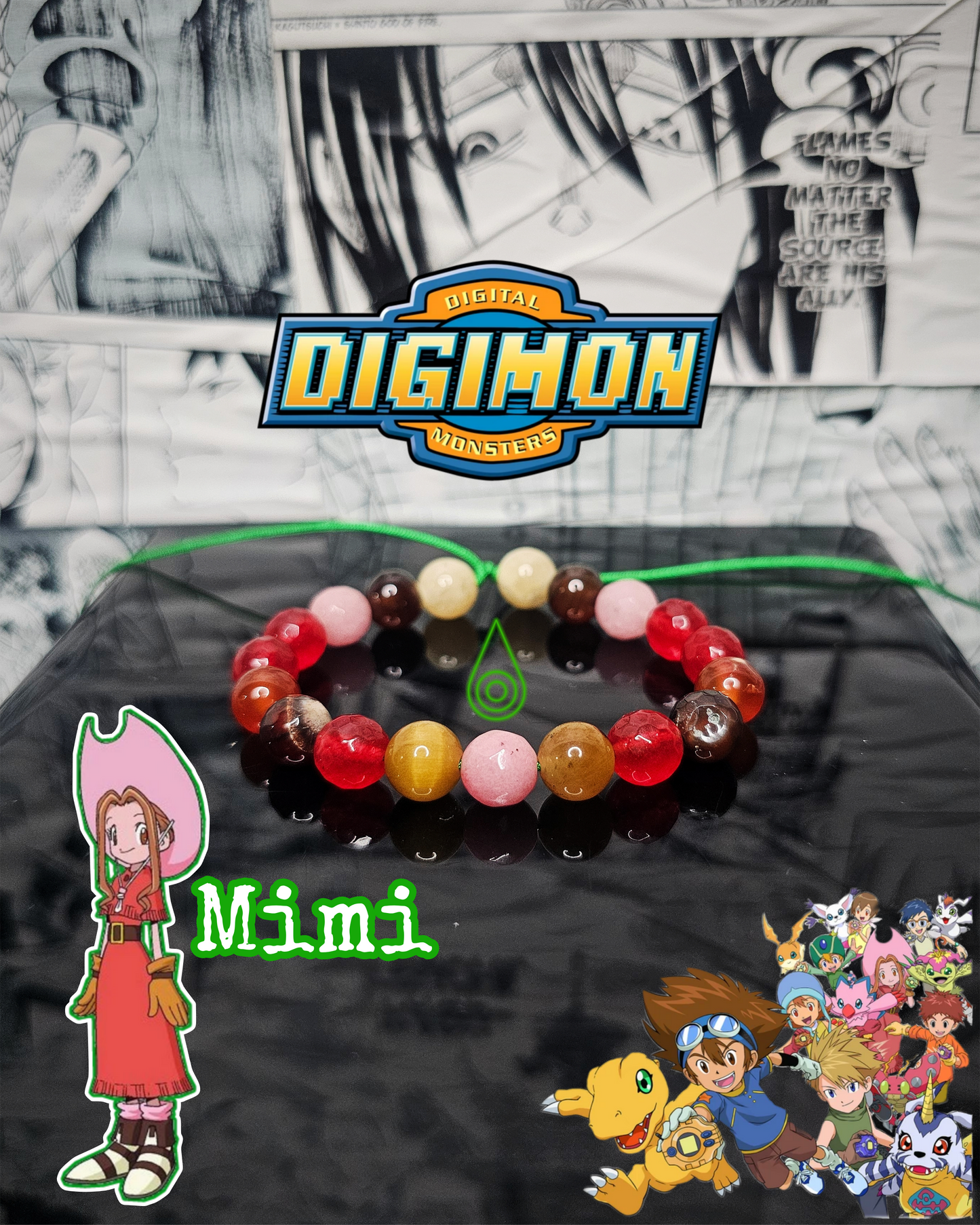 Pulseras Inspiradas En Personajes De Digimon