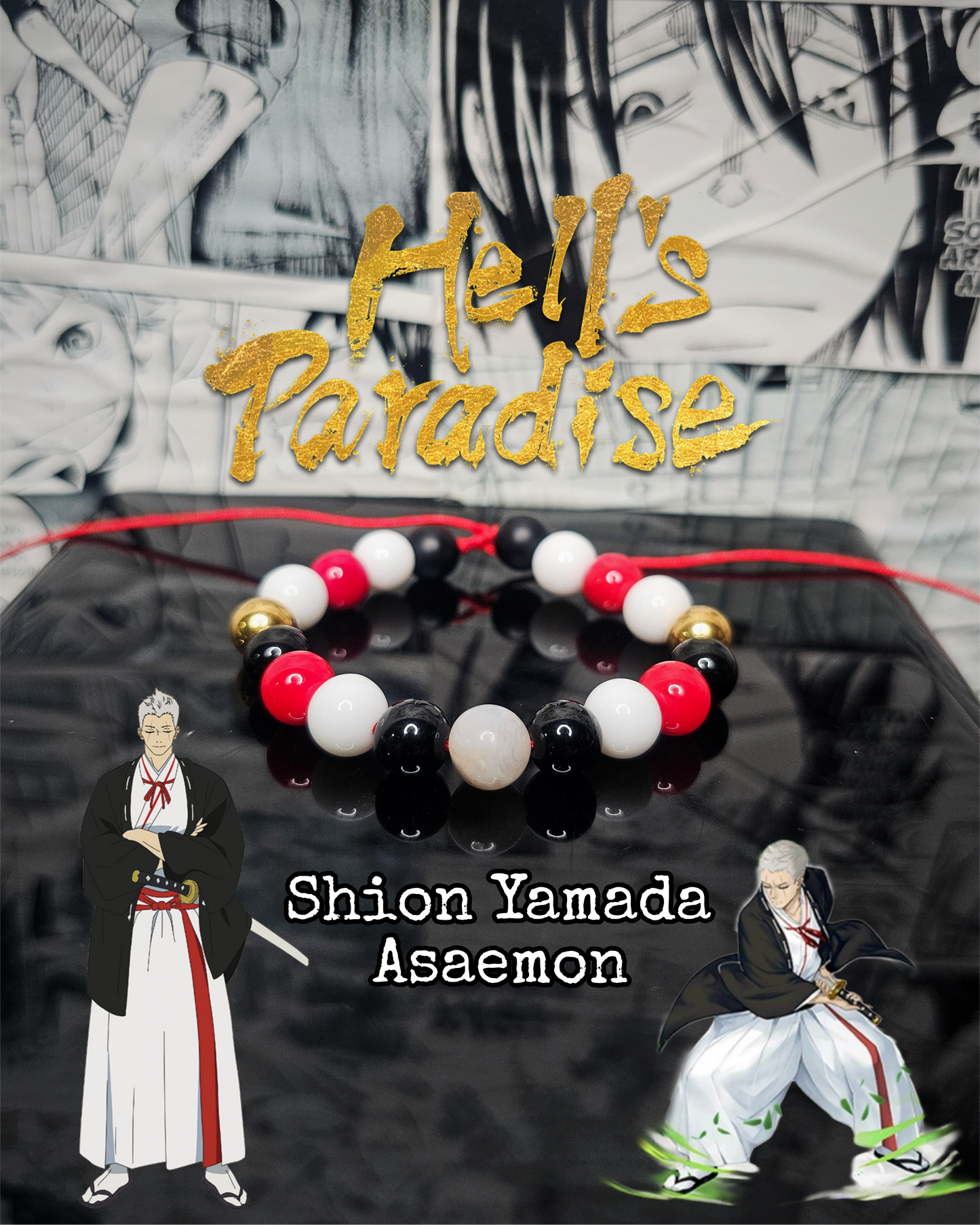 Pulseras Inspiradas En Personajes De Jigokuraku