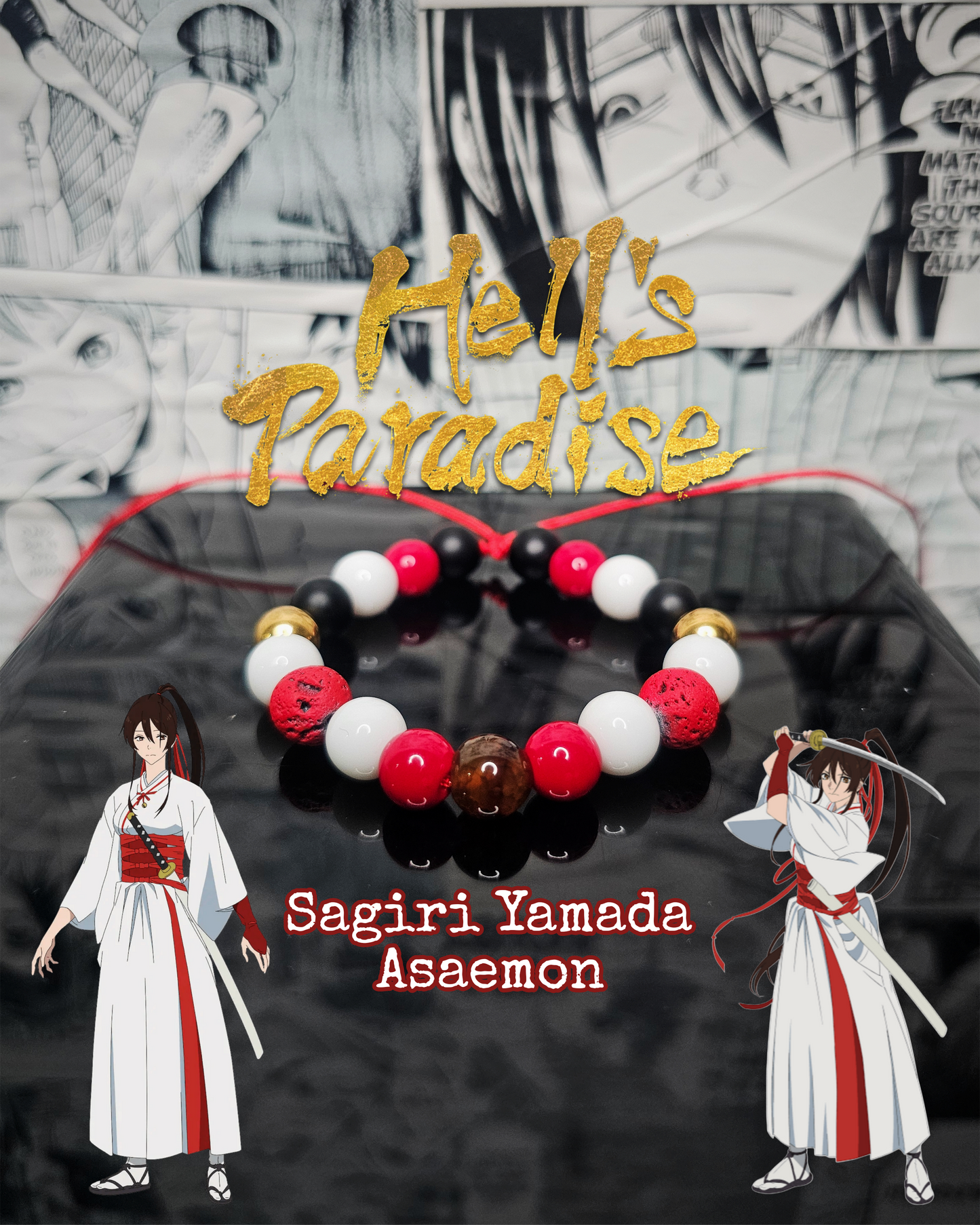 Pulseras Inspiradas En Personajes De Jigokuraku