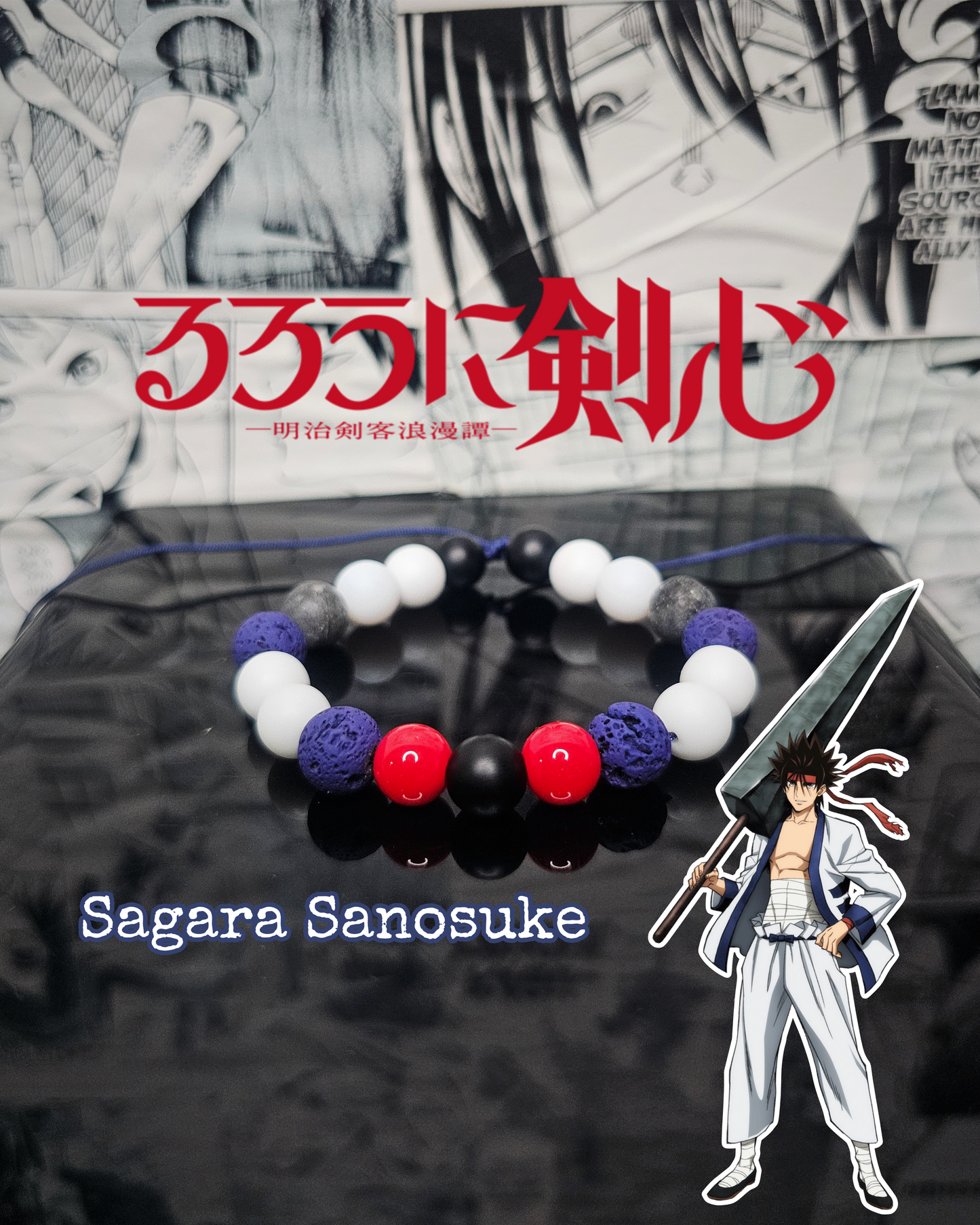 Pulseras Inspiradas En Personajes De Samurai X