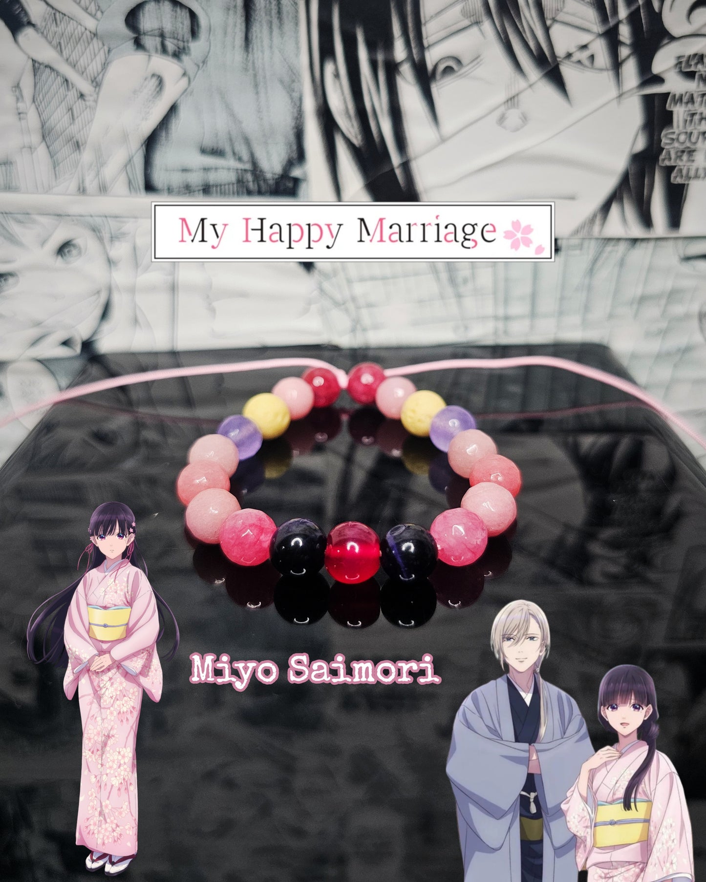 Pulseras Inspiradas En Personajes De My Happy Marriage